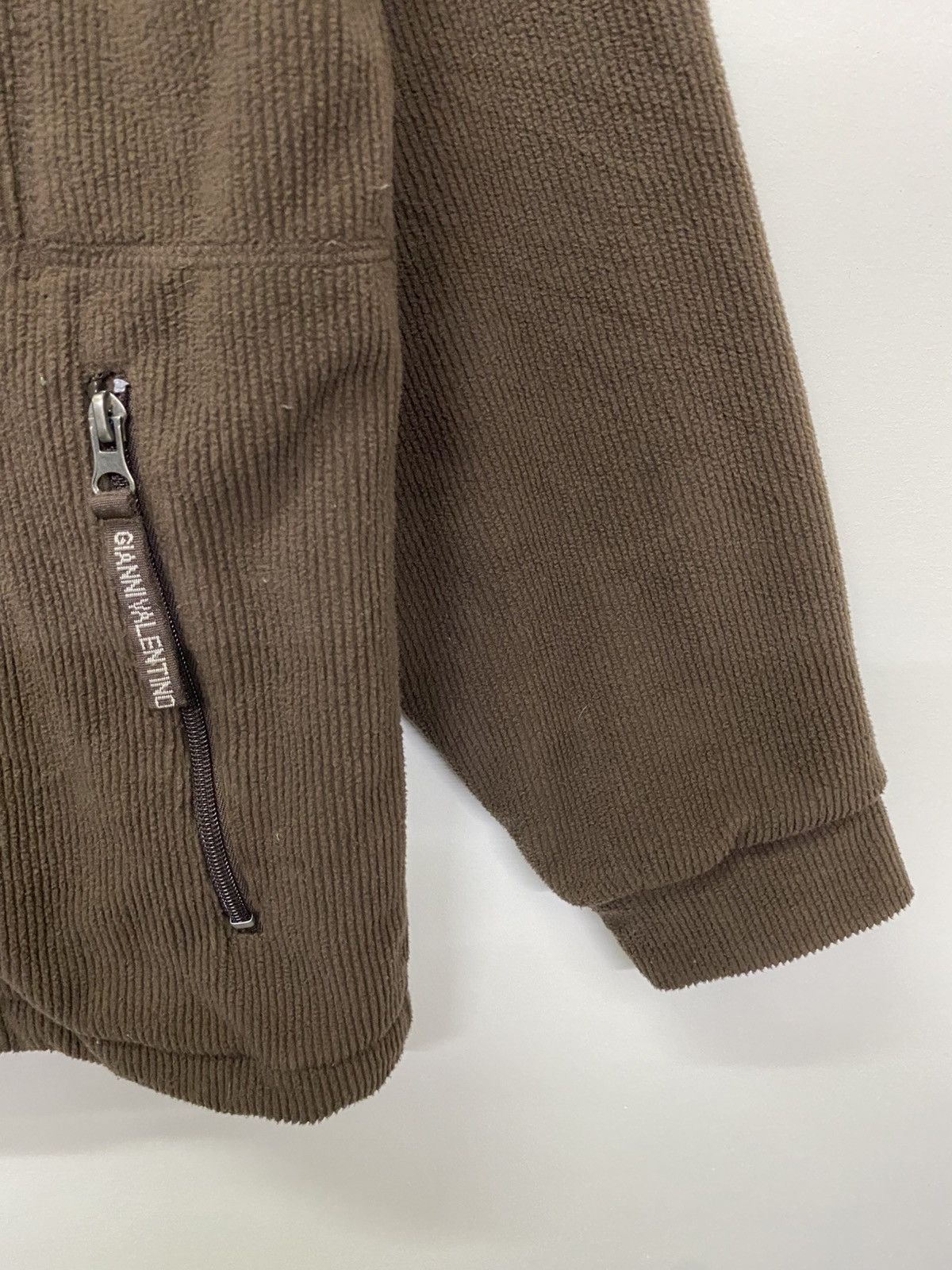 Gianni Valentino Gianni Valentino Small Logo Embroidery Corduroy Jacket Size US M / EU 48-50 / 2 - 4 Thumbnail