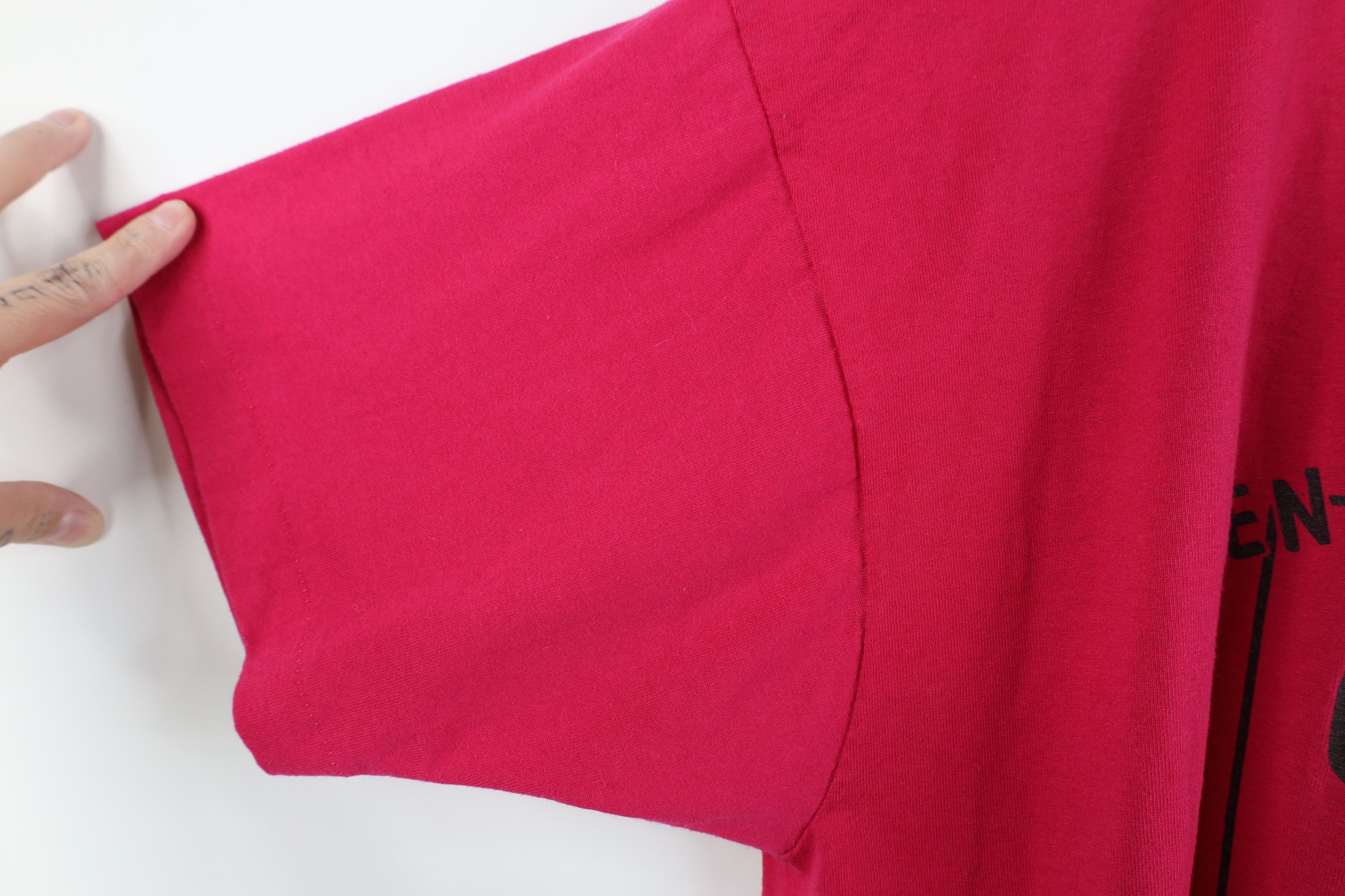 Vintage Vintage 90s Skydive Skydiving Short Sleeve T-Shirt Pink USA Size US XL / EU 56 / 4 - 6 Thumbnail