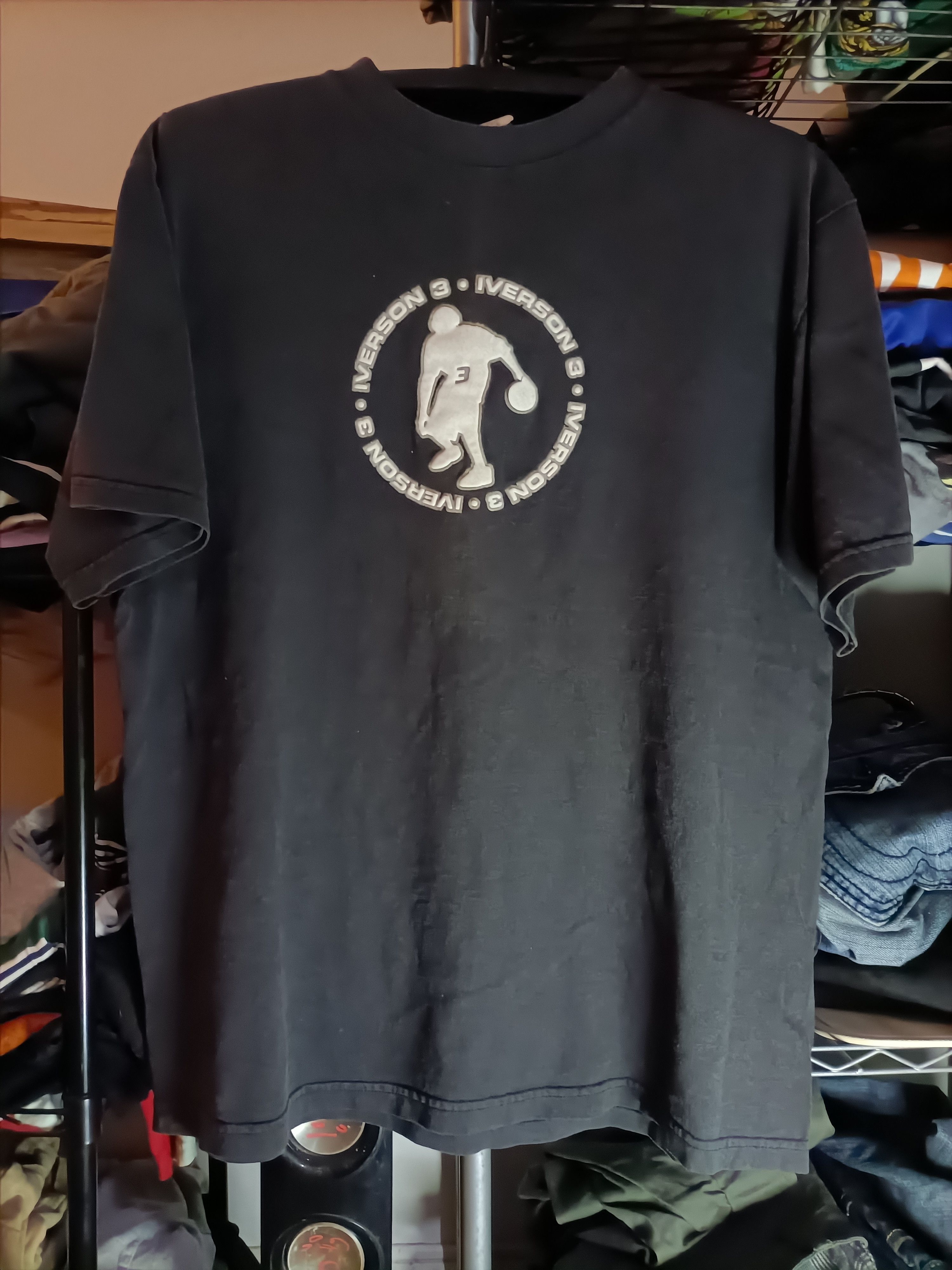 Vintage 3️⃣RARE3️⃣ ALLEN IVERSON BY REEBOK2000s T-Shirts Size US XL / EU 56 / 4 - 2 Thumbnail
