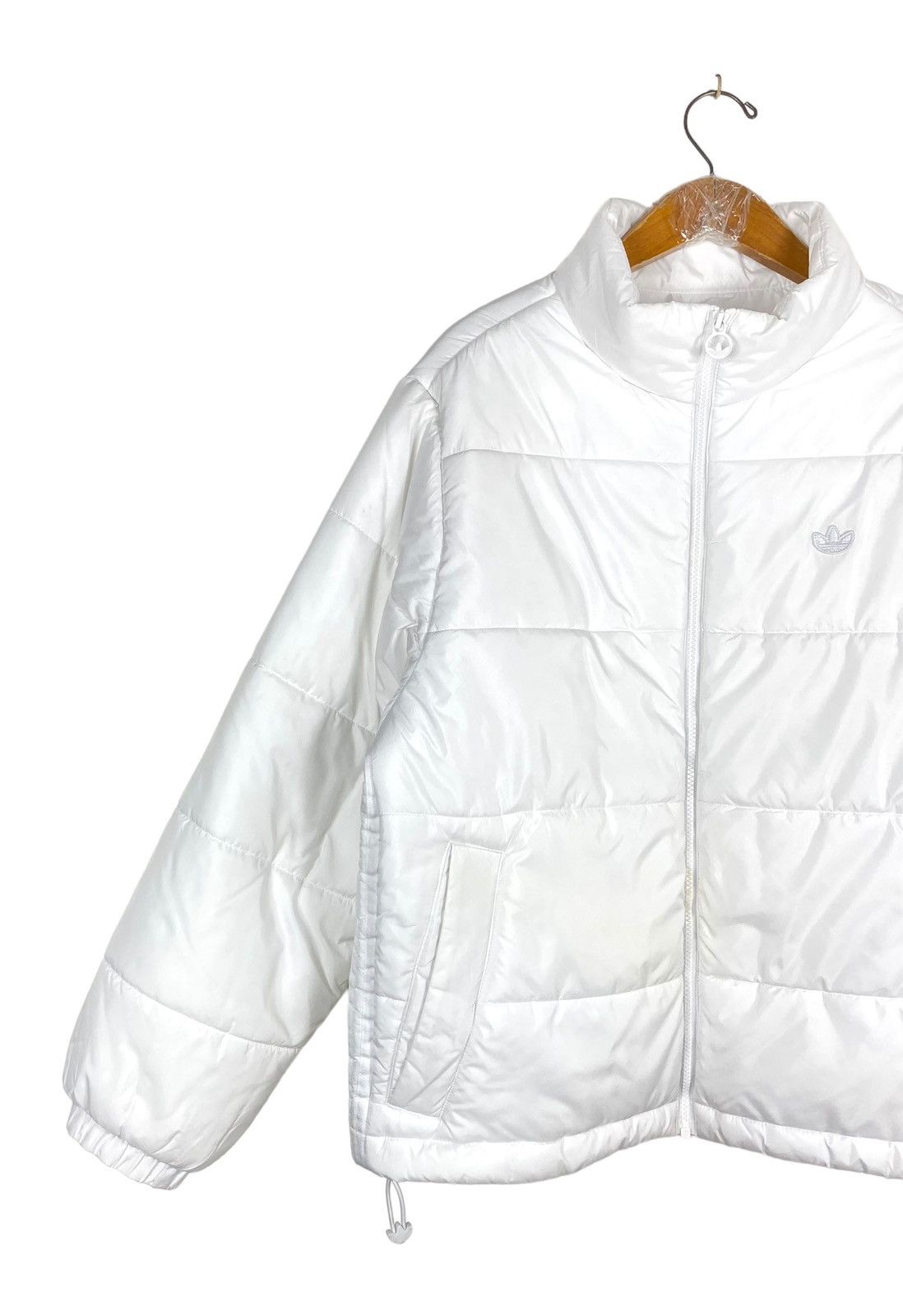 Adidas Rare‼️ Adidas Trefoil Small Logo Down Jacket Size US M / EU 48-50 / 2 - 2 Thumbnail