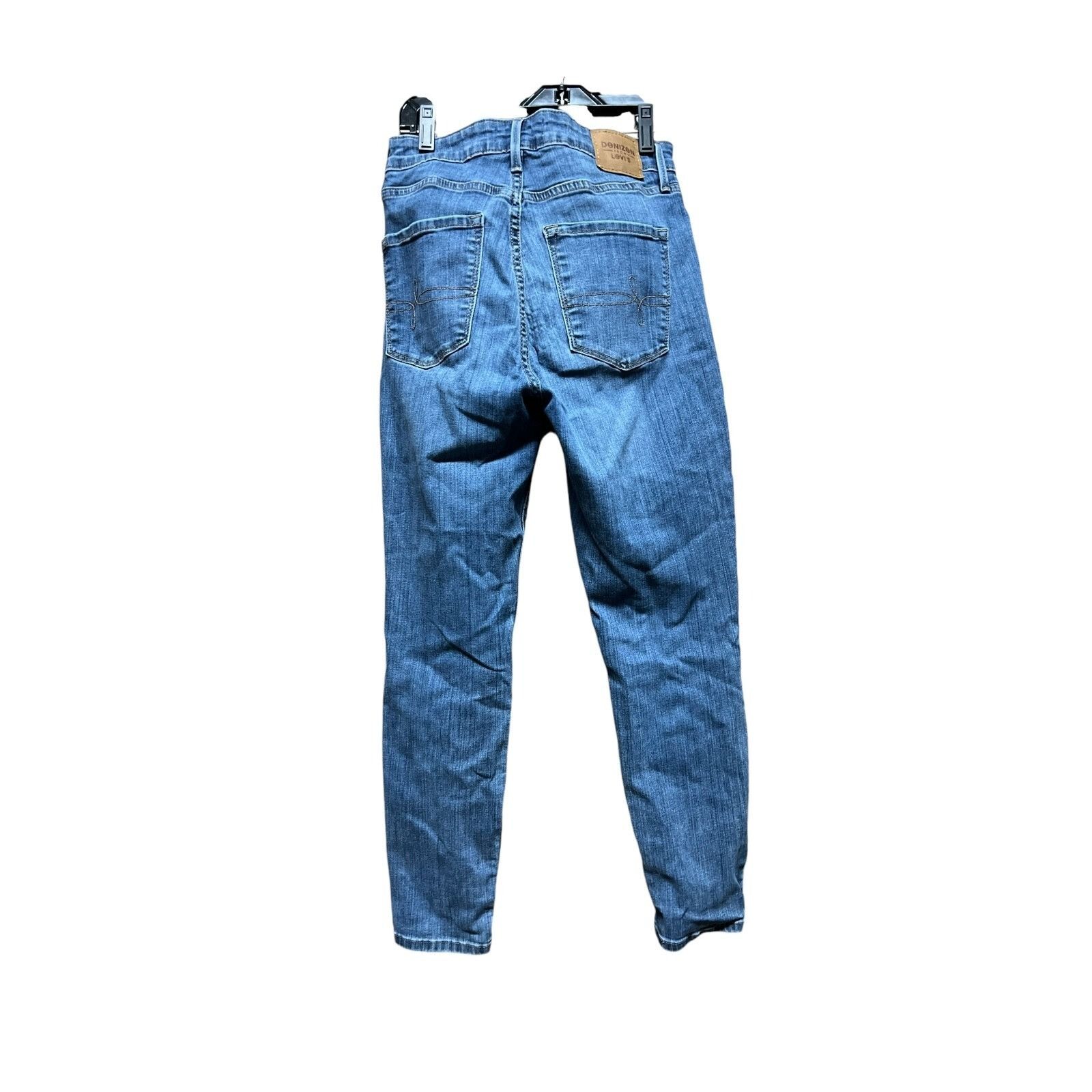 Levi's Vintage****LEVI'S***DENIZEN HIGH RISE SKINNY FIT WOMENS BLUE Size 27" / US 4 / IT 40 - 4 Thumbnail