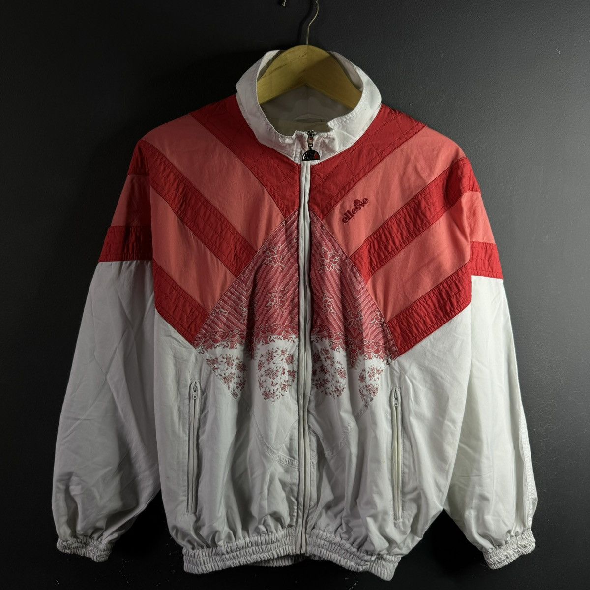 Ellesse Vintage Ellesse 90's Two Tone Tennis Windbreaker Jacket Size US M / EU 48-50 / 2 - 1 Thumbnail
