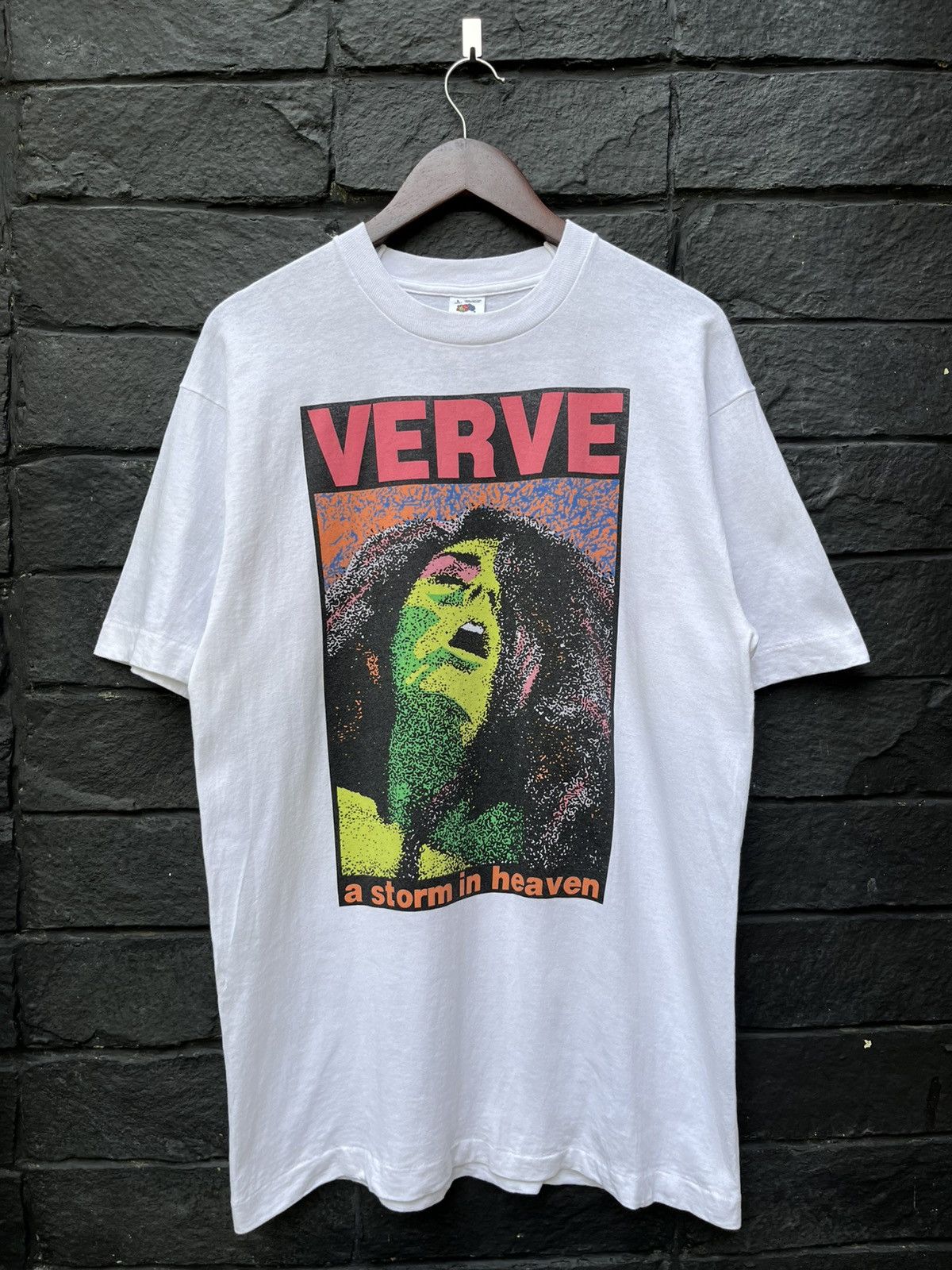 Band Tees Vintage 90s The Verve Frank Kozik Size US L / EU 52-54 / 3 - 1 Thumbnail