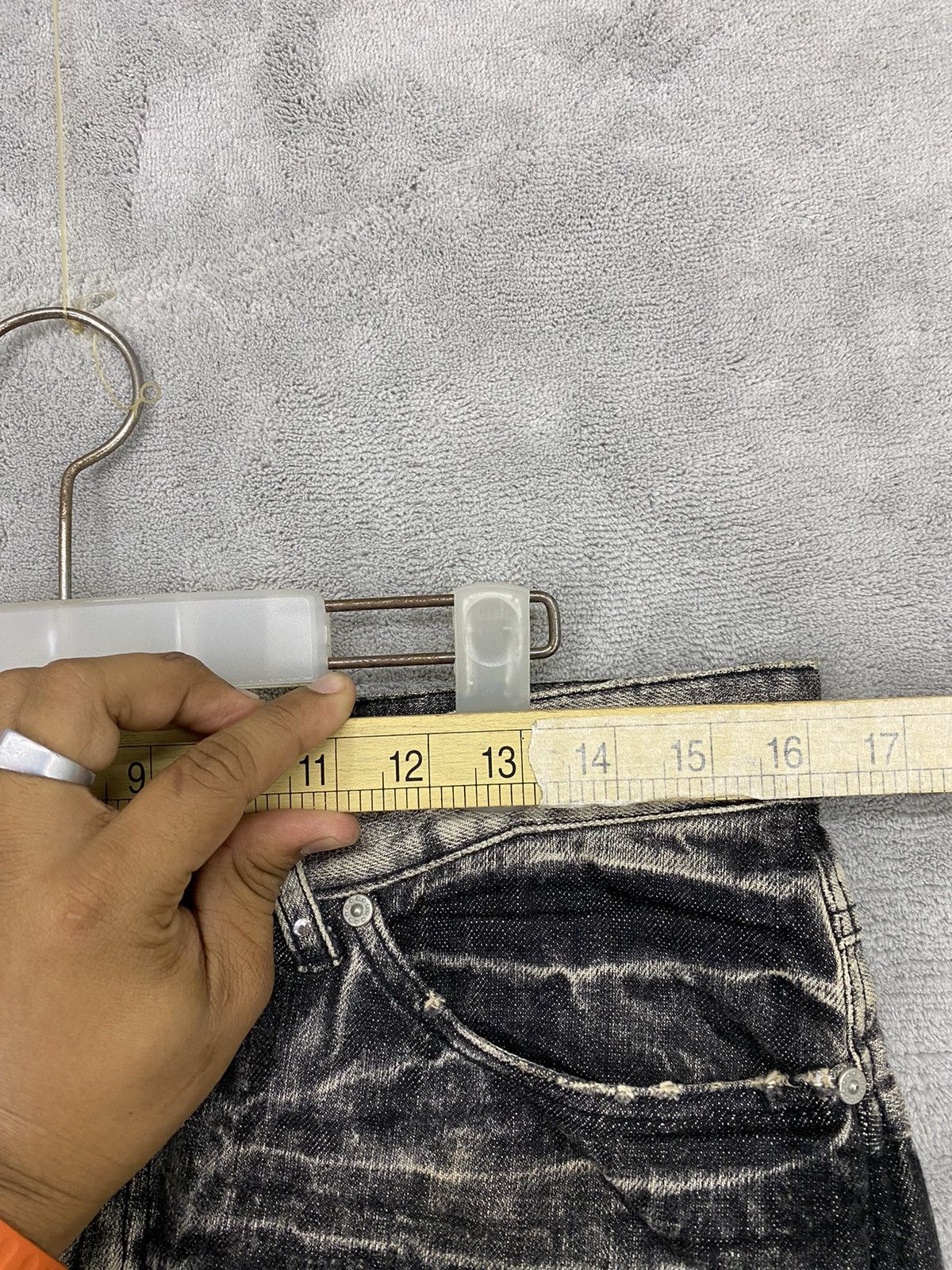 Japanese Brand 🔥 RARE CANDY STRIPPER POCKET PATCHWORK Size US 31 - 9 Thumbnail