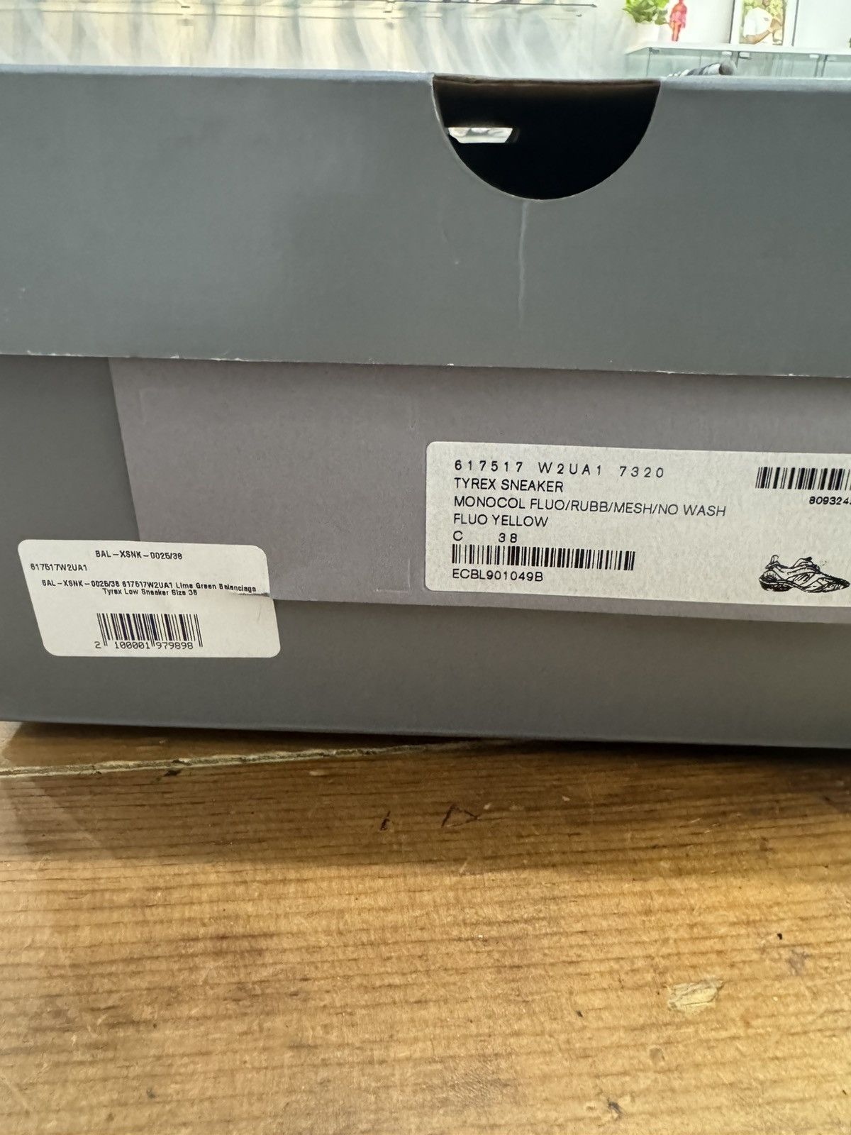 Balenciaga Balenciaga Tyrex “Lime Green” Low Sneaker 38 Size US 5.5 / EU 38 - 7 Thumbnail