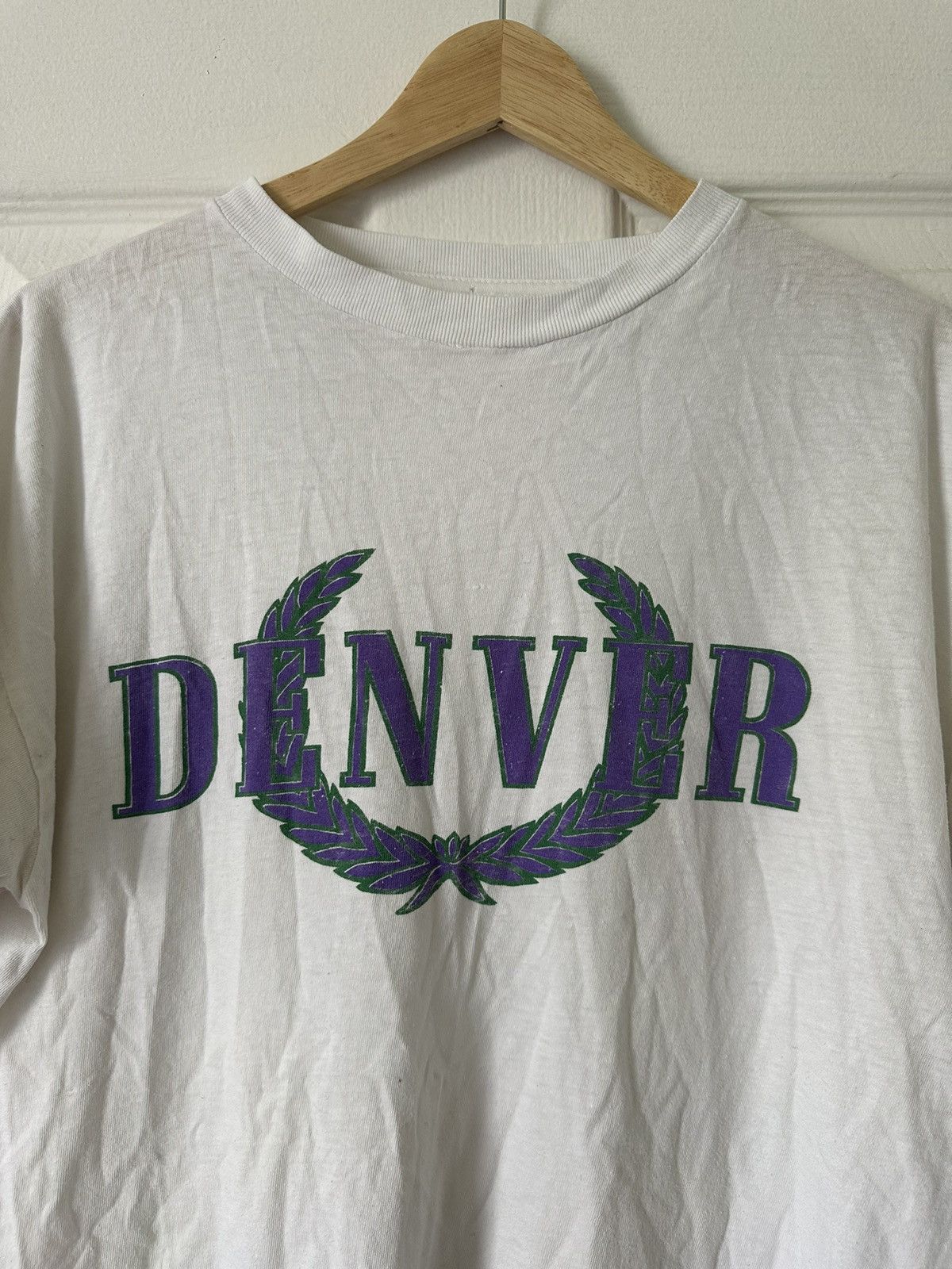 Fred Perry × Vintage 90s bootleg Fred Perry Denver tee Size US L / EU 52-54 / 3 - 2 Thumbnail