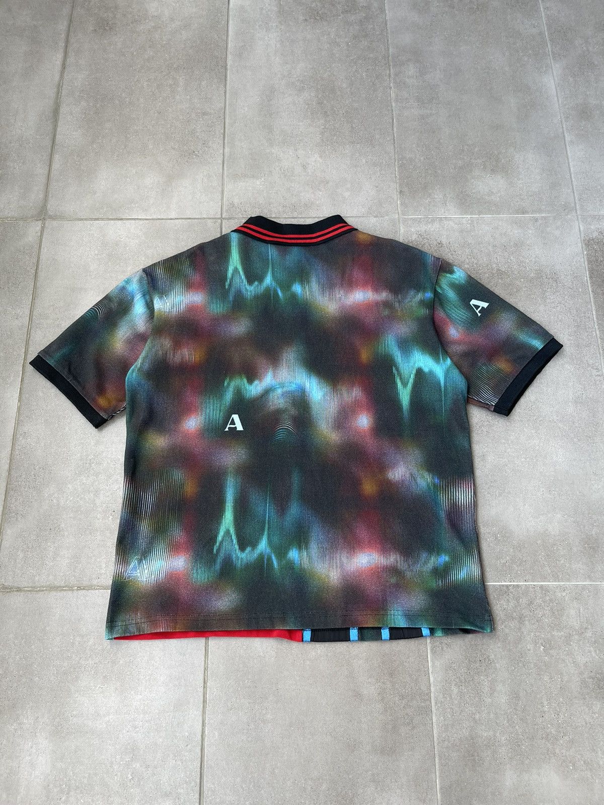 Ahluwalia !DS! AW23 Ahluwalia Sahara Short Sleeve Polo Size US M / EU 48-50 / 2 - 14 Thumbnail