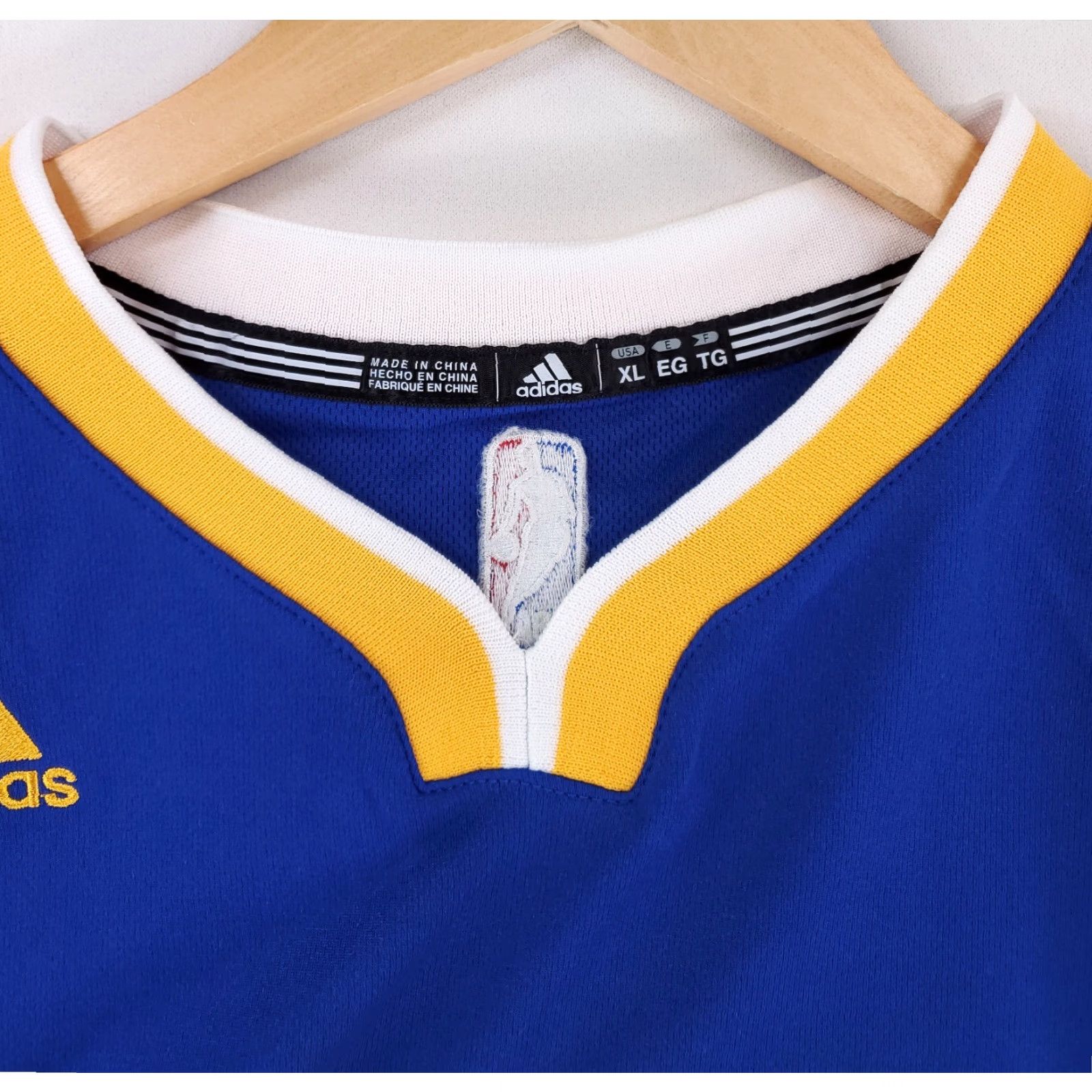 Adidas Adidas Kevin Durant Golden State Warriors Jersey Tank XL Mens Blue Size US XL / EU 56 / 4 - 4 Thumbnail
