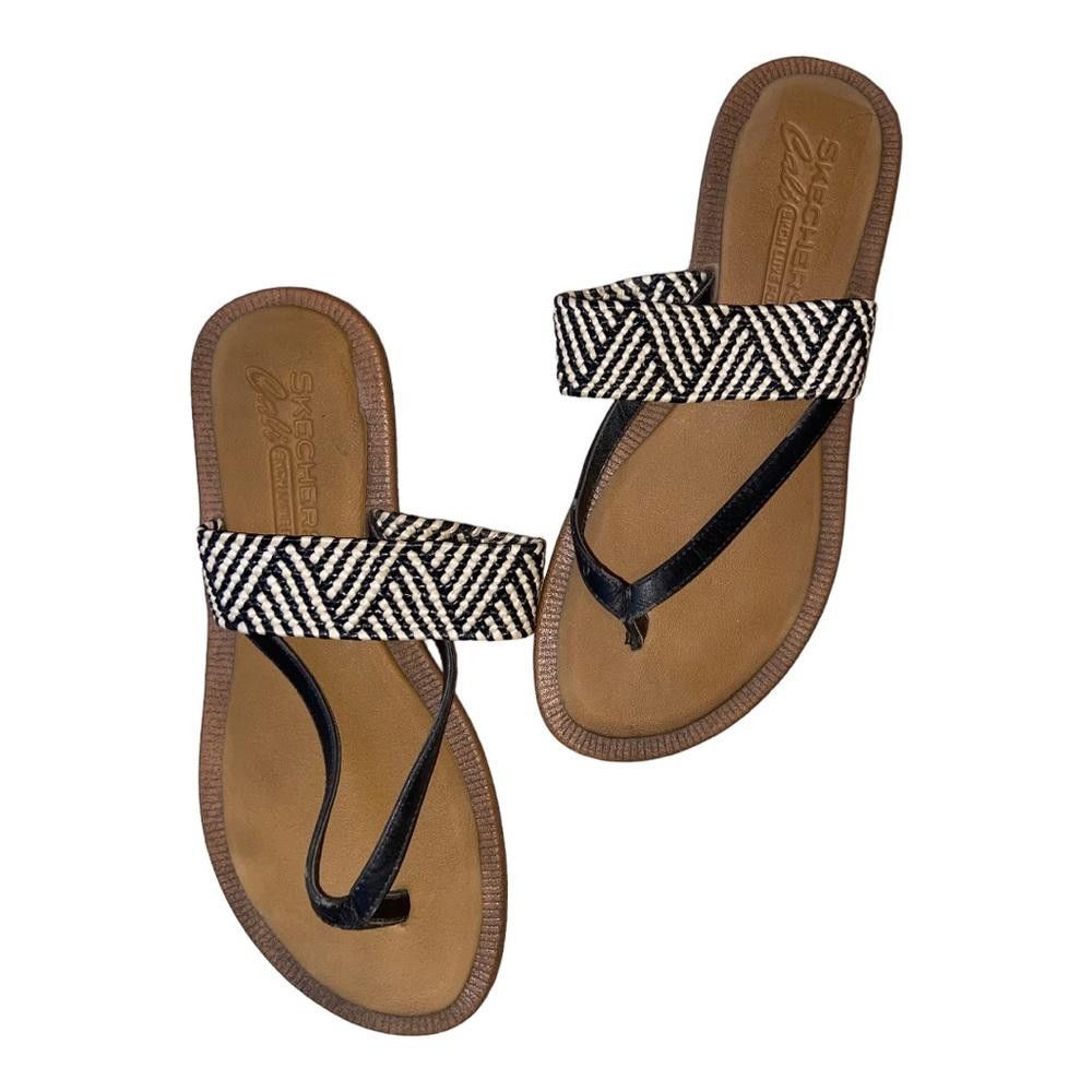 SKECHERS Skechers l Braided Thong Sandals Size 7.5 Size US 7.5 / IT 37.5 - 2 Thumbnail