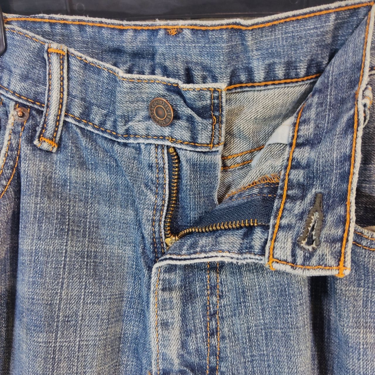 Levi's levis 505 regular fit slightly distressed denim Size US 39 - 9 Thumbnail