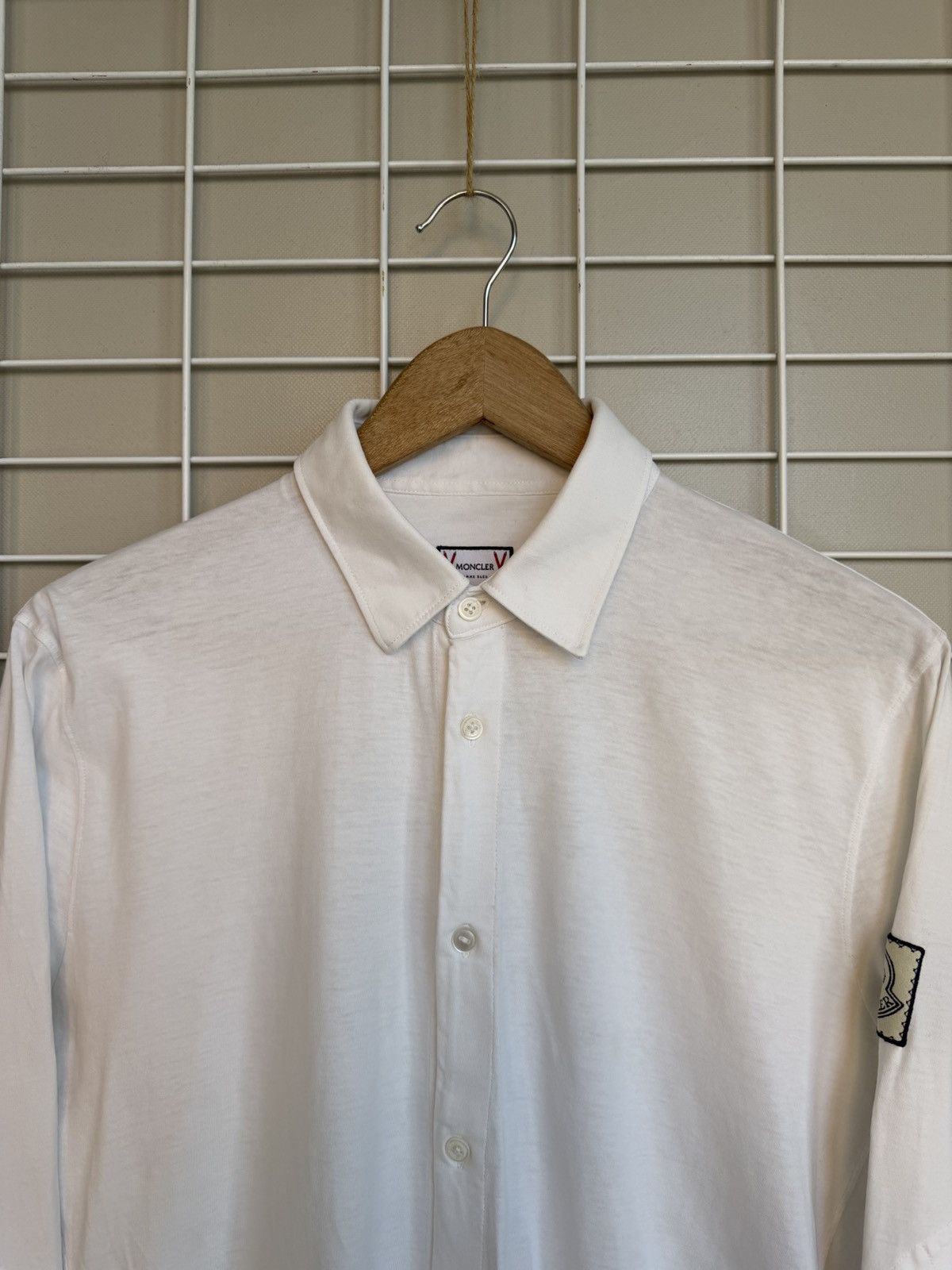 Moncler Moncler Gamme Bleu Classic Oxford Button Shirt Mens Size L Size US L / EU 52-54 / 3 - 2 Thumbnail