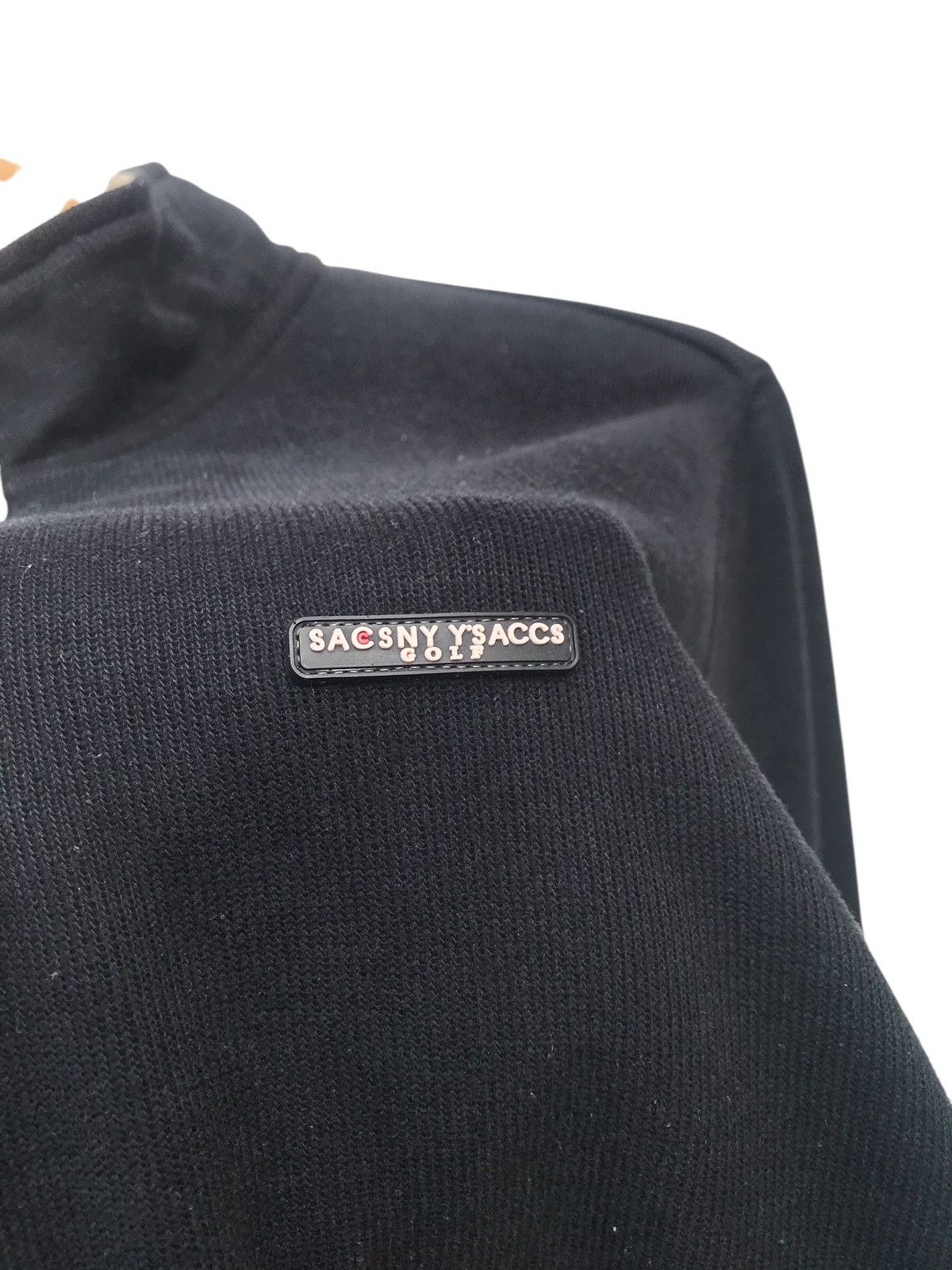 Yohji Yamamoto Yohji Yamamoto Sacsny Y’saccs Half Zipper Pullover Size S/M Size US M / EU 48-50 / 2 - 5 Thumbnail