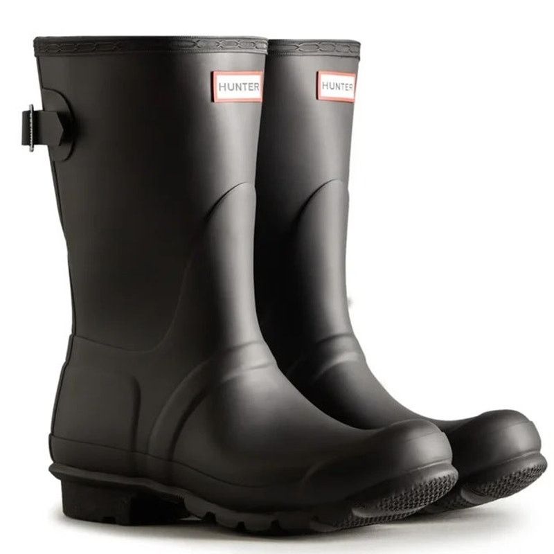Hunter Hunter Original Back Adjustable Short Rain Boots Size 10 Size US 10 / IT 40 - 1 Thumbnail