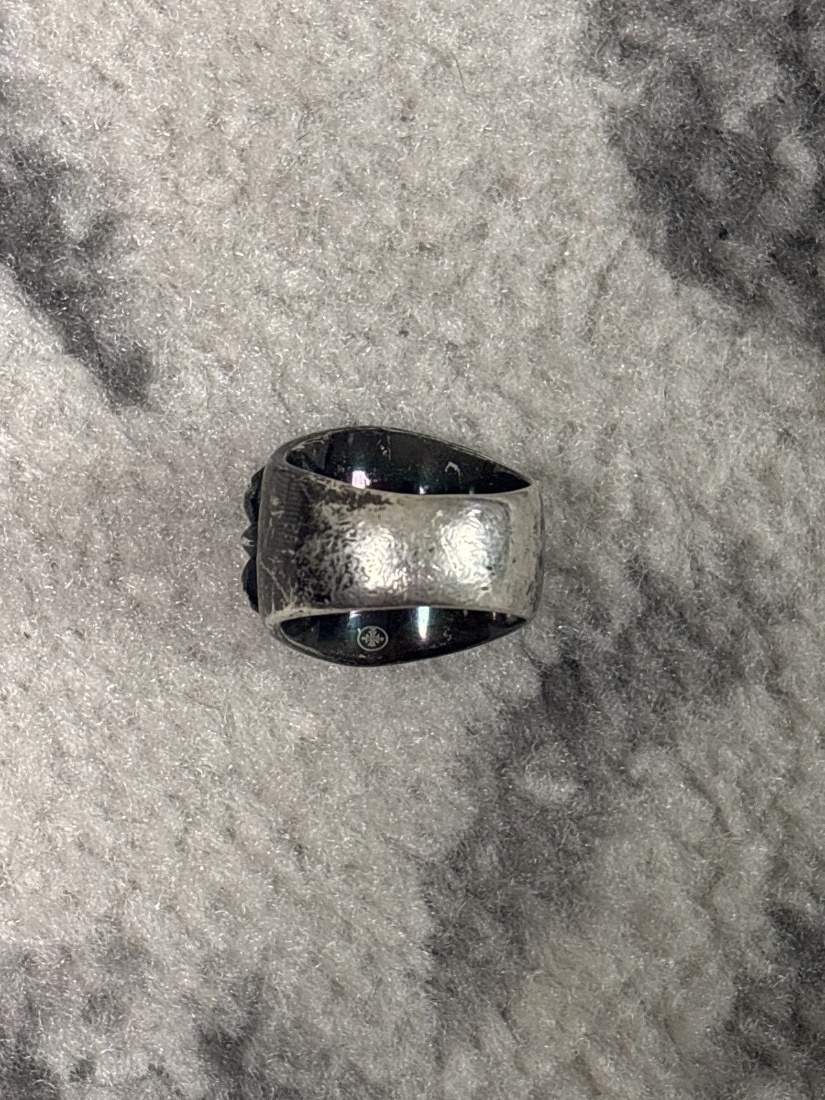 Chrome Hearts CHROME HEARTS BLACK SILVER RING Size ONE SIZE - 5 Thumbnail