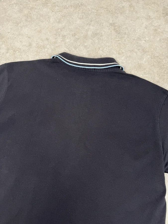 Prada SS2011 Prada Navy Striped Collar Polo Size US M / EU 48-50 / 2 - 6 Thumbnail