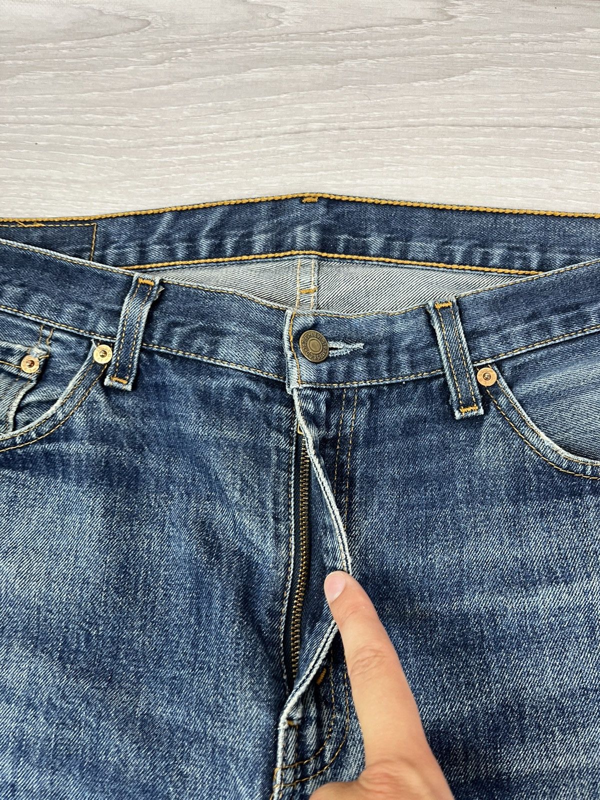 Levi's Levi’s 751 Vintage Washed Blue Denim Jeans Pants 36x32 Size US 36 / EU 52 - 11 Thumbnail