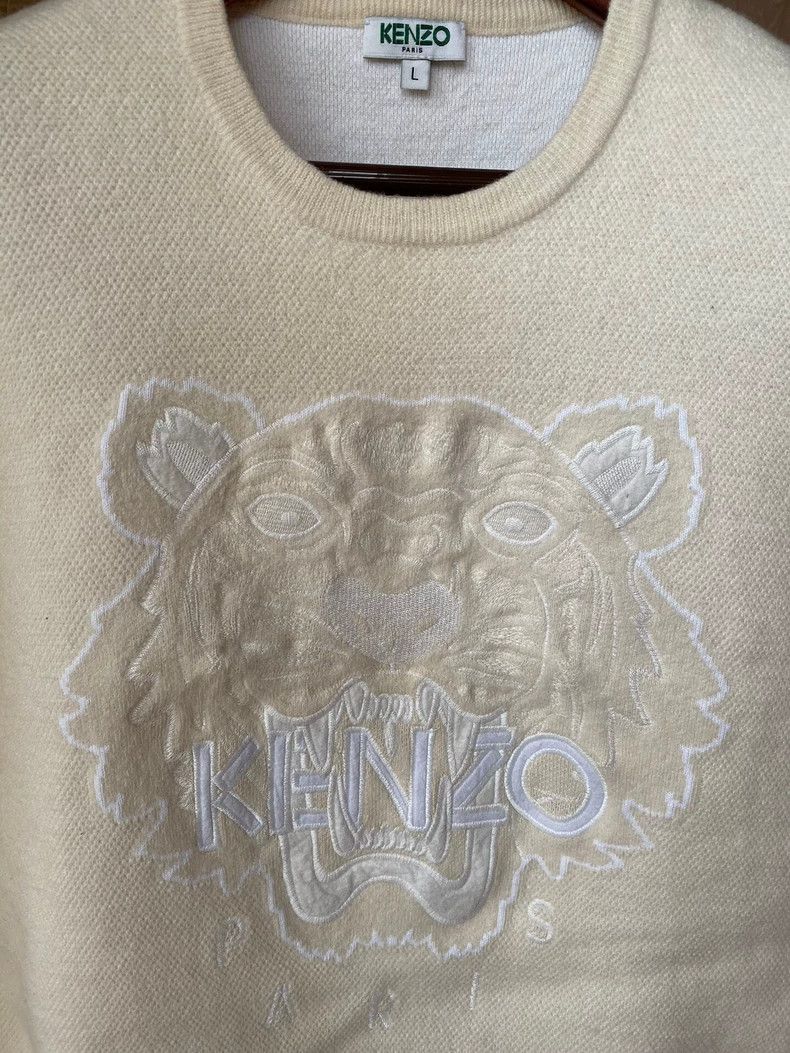 Kenzo KENZO woollen sweater Size L / US 10 / IT 46 - 2 Thumbnail