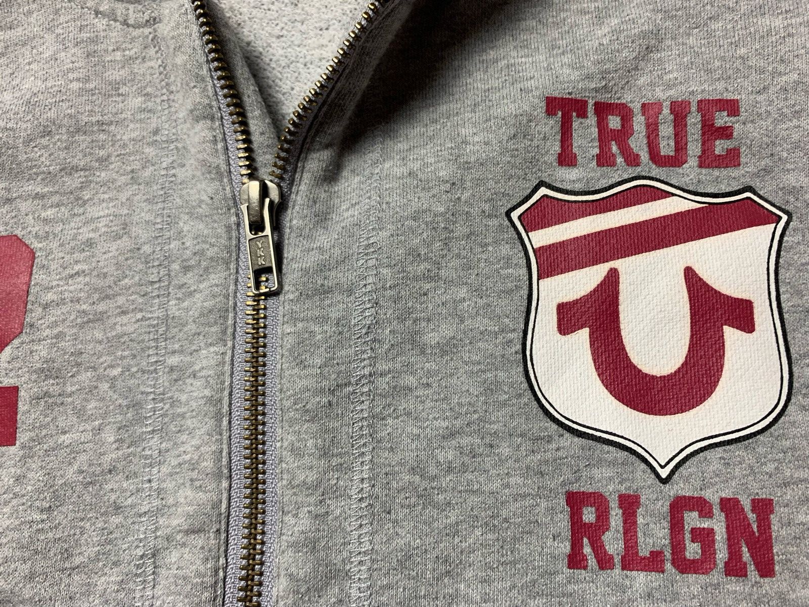 Japanese Brand × True Religion True religion vintage zip up hoodie 02 Size S Size US S / EU 44-46 / 1 - 5 Thumbnail