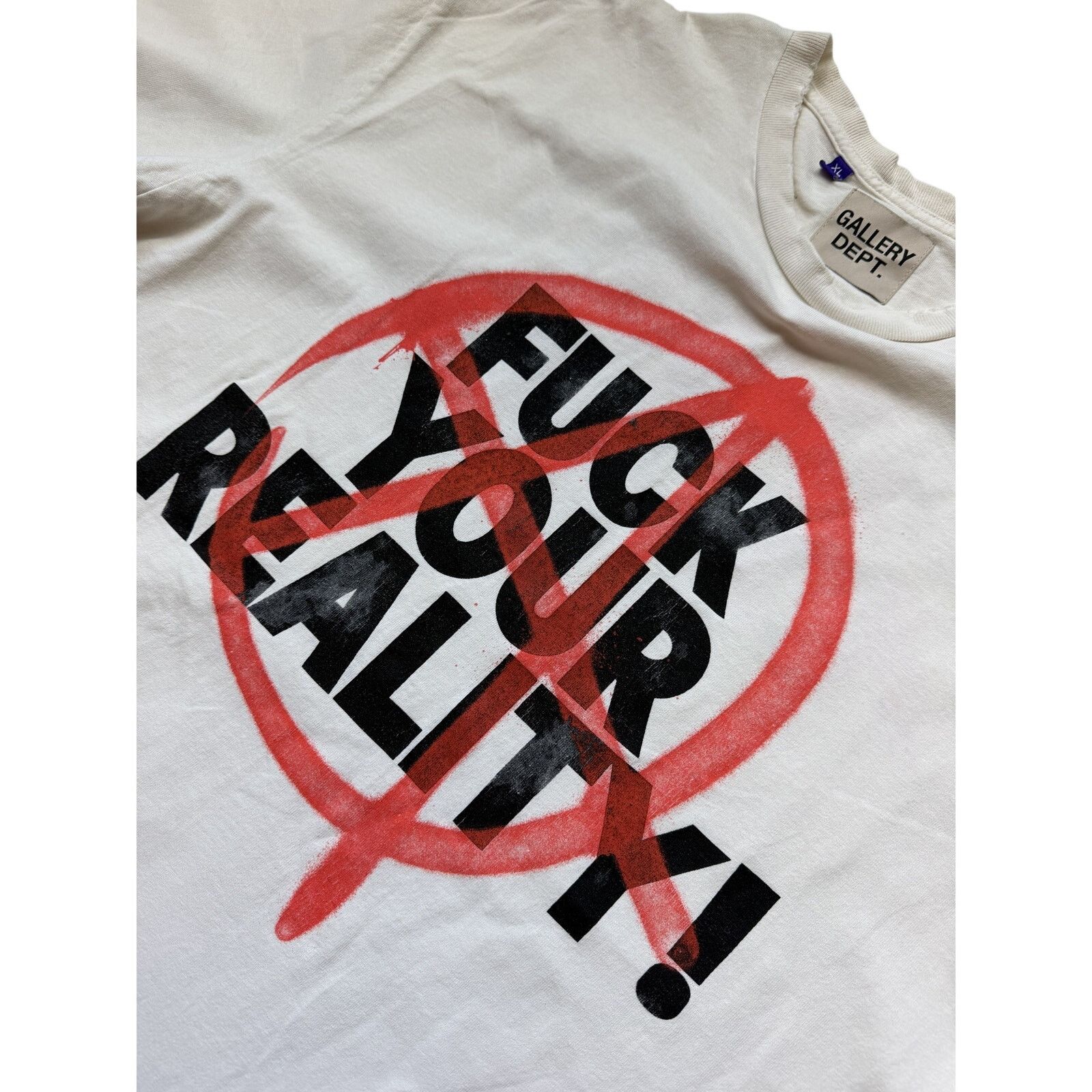 Gallery Dept. Gallery Dept Fuck Your Reality Graphic T-Shirt Size US XL / EU 56 / 4 - 2 Thumbnail