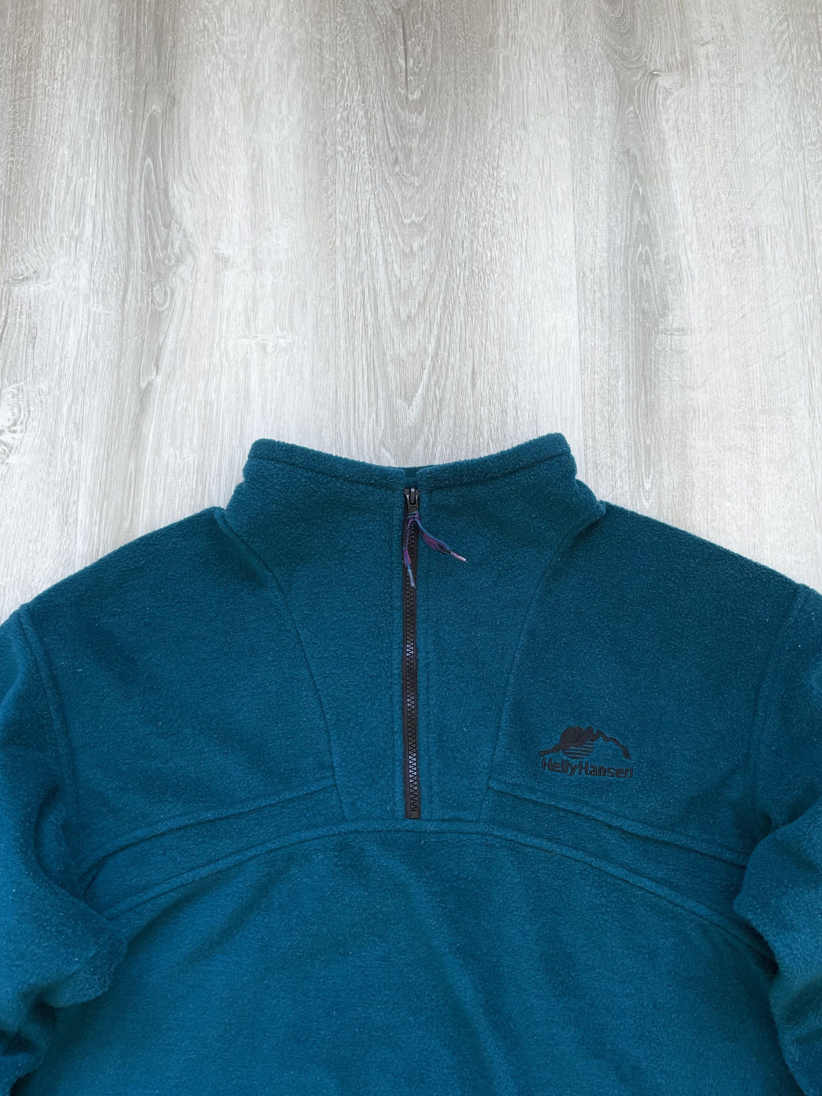 Helly Hansen Vintage Helly Hansen Fleece 1/3 Zip Outdoor Sherpa Size US L / EU 52-54 / 3 - 2 Thumbnail