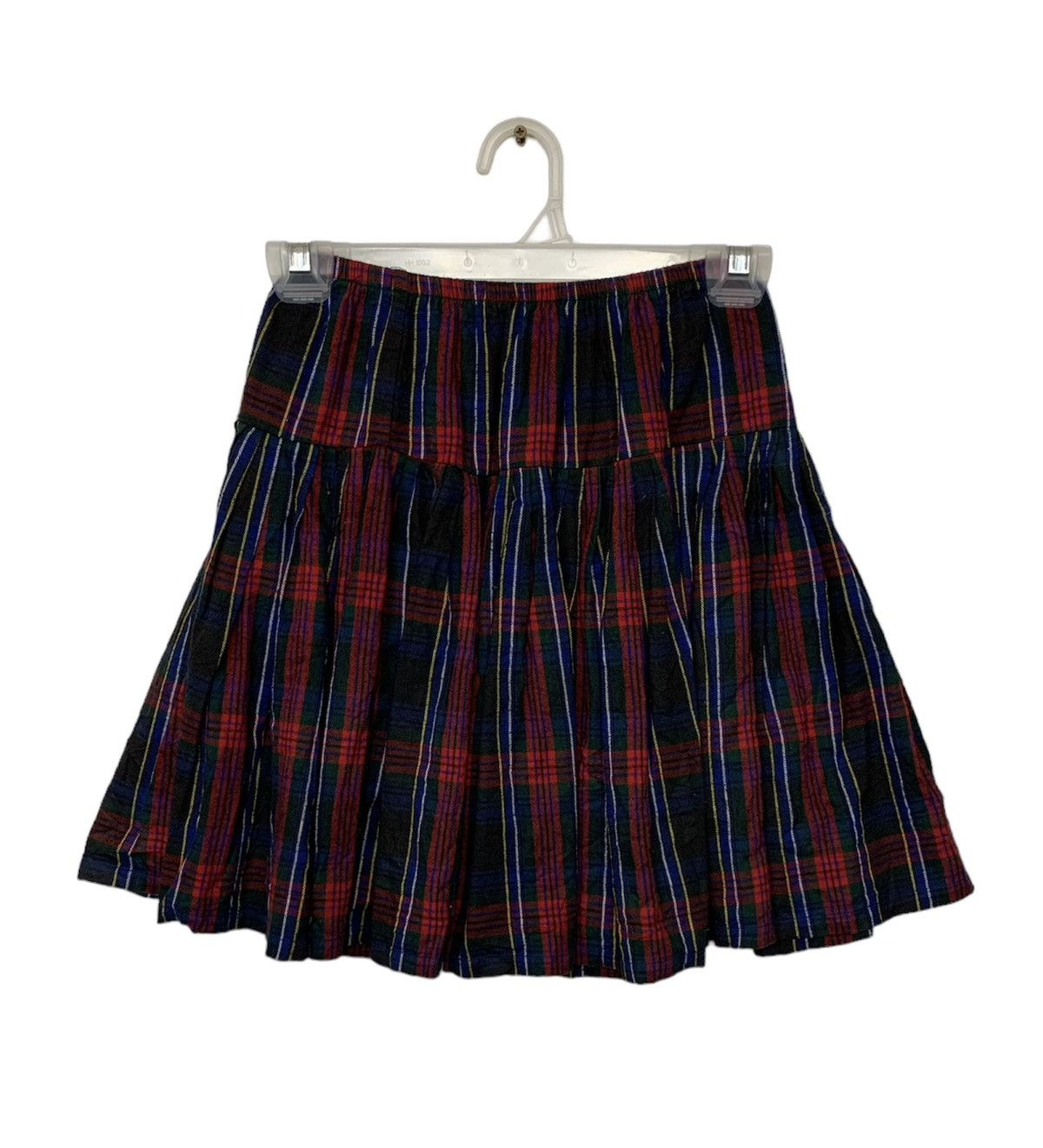 image of Vintage Norma Kamali Mini Skirt in Red, Women's (Size 25)