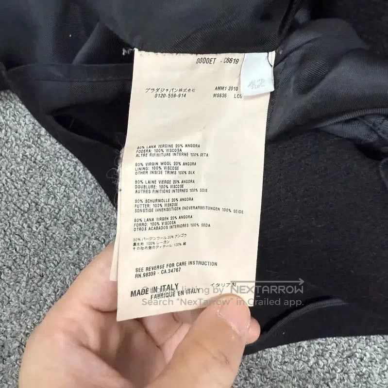 Miu Miu Miu Miu Women's Black Wool Coat . Size M / US 6-8 / IT 42-44 - 4 Thumbnail