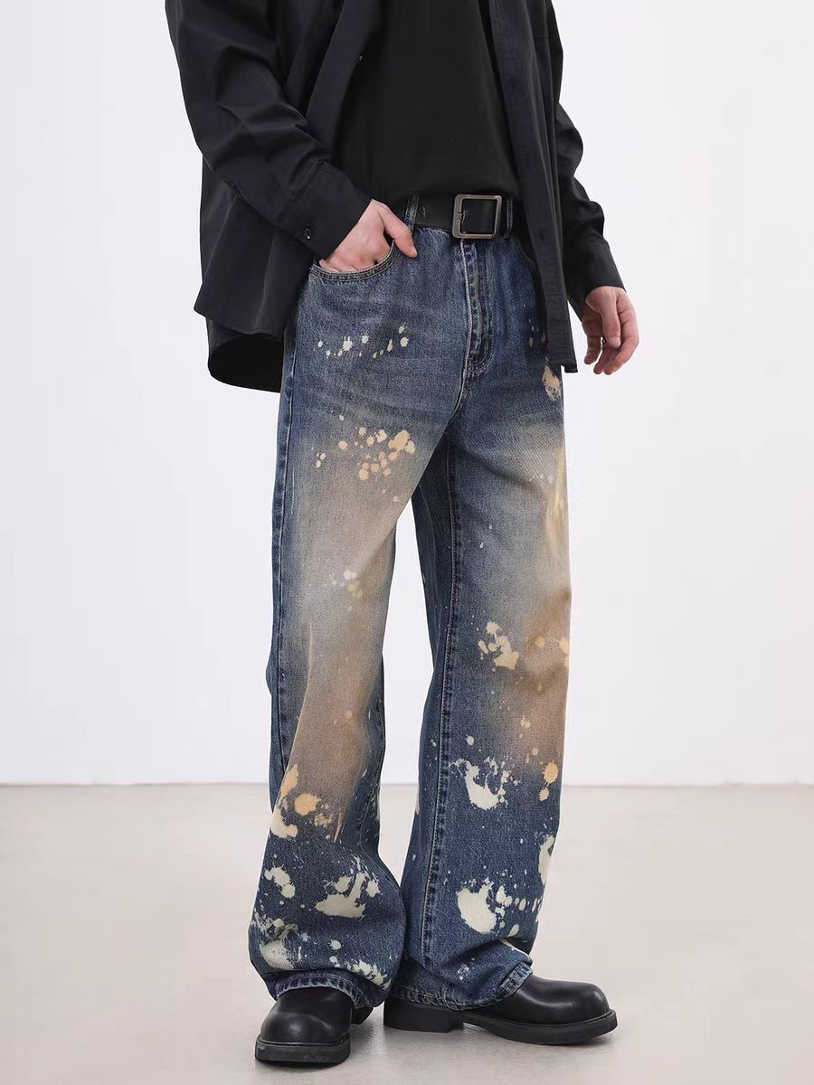 Japanese Brand × Vintage Hip-hop style washed and aged rusty baggy jeans Size US 30 / EU 46 - 4 Thumbnail