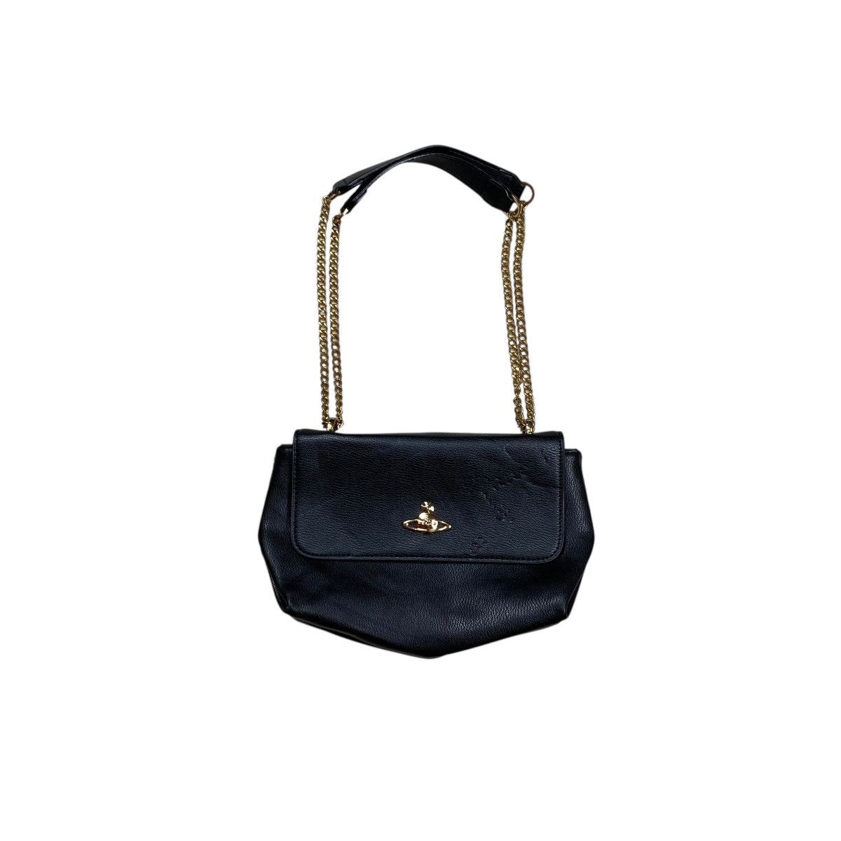 Vivienne Westwood London Leather Shoulder Bag