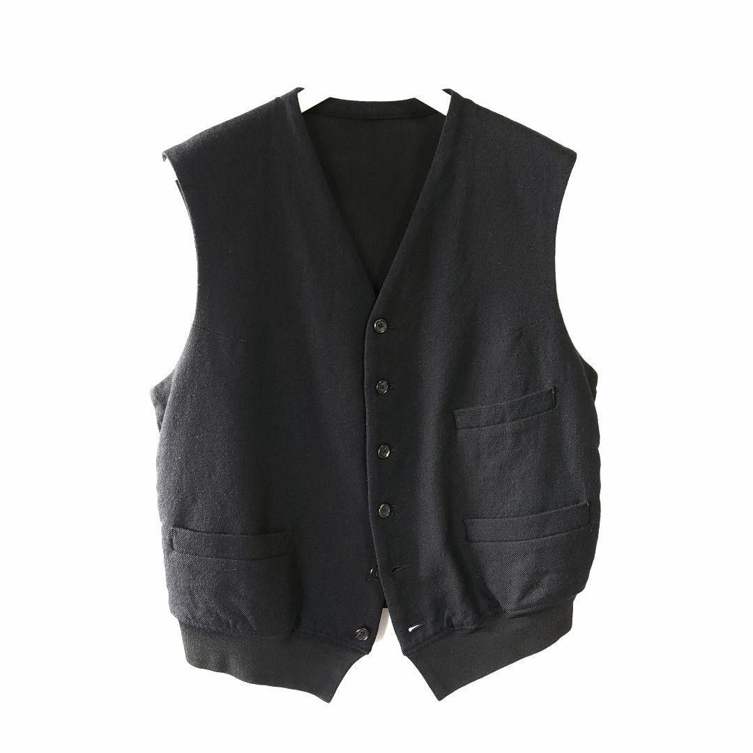 Yohji Yamamoto Yohji Yamamoto POUR HOMME 1994AW wool vest Size 46L - 1 Thumbnail