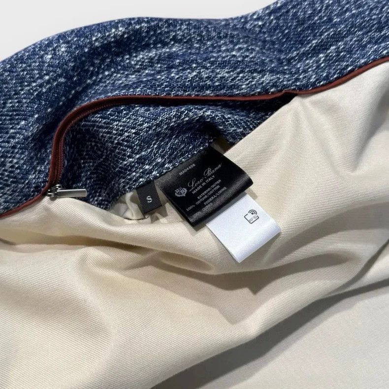 Loro Piana LORO PIANA Full cotton casual jacket Size US S / EU 44-46 / 1 - 6 Thumbnail