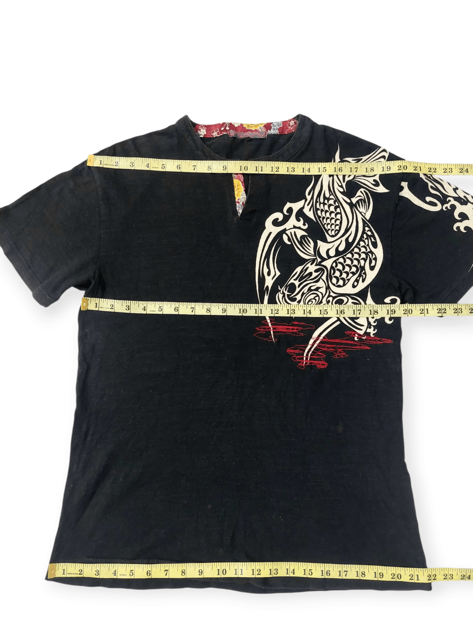 Vintage Japanese Culture 'Koi Fish' Karakuri Tamashi Style Size US L / EU 52-54 / 3 - 12 Thumbnail