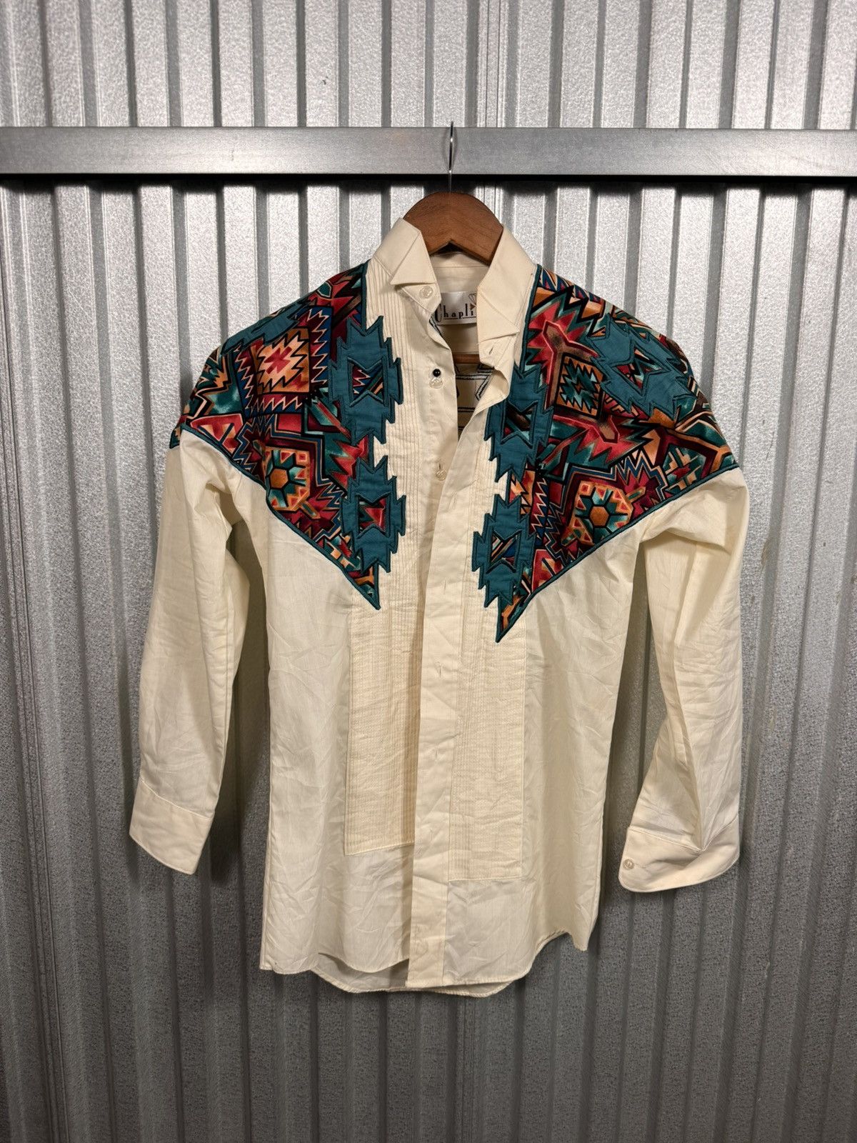 Other Vintage Insane Chaplin Arizona style Button Up Western Size US XS / EU 42 / 0 - 1 Thumbnail