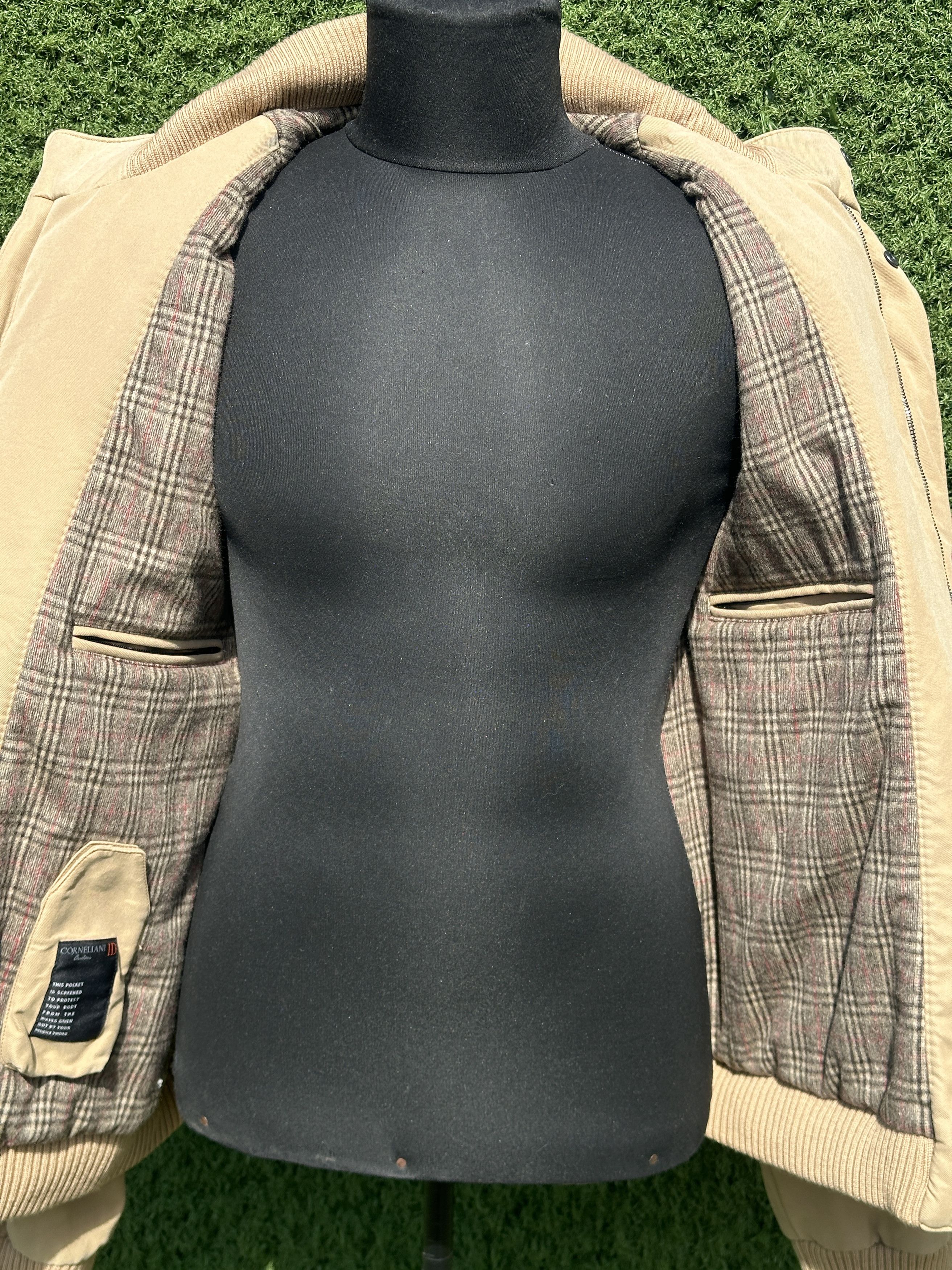 Corneliani Corneliani ID Technical Jacket Wool Lined EMF Pocket 58 XL Size US M / EU 48-50 / 2 - 8 Thumbnail