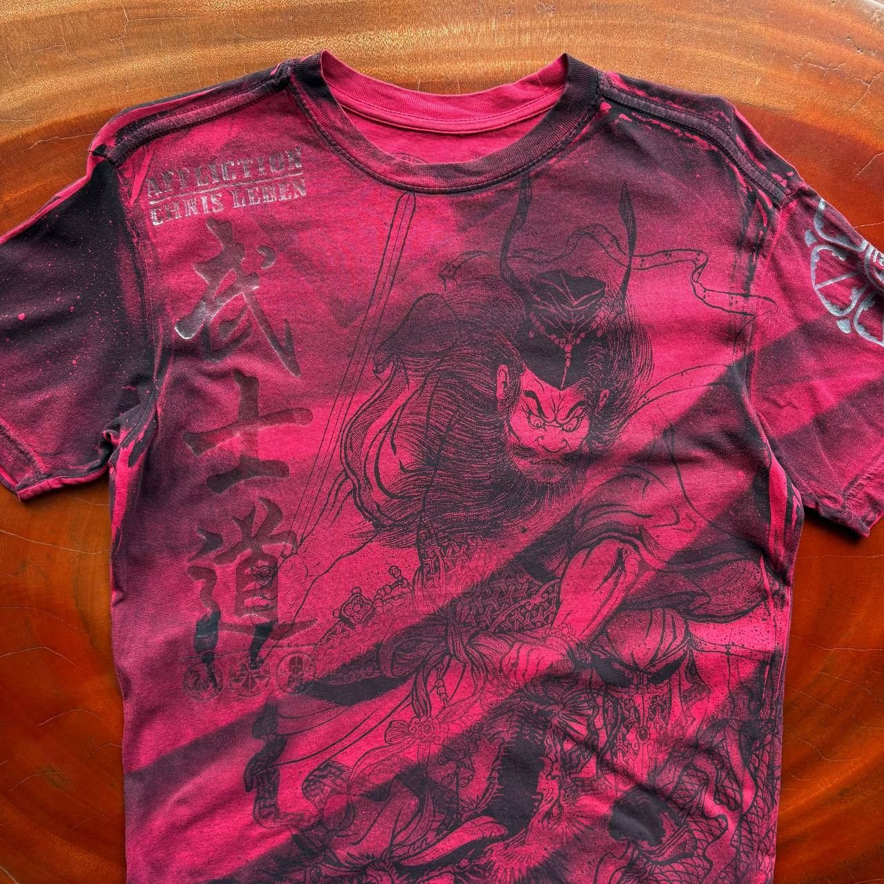 Affliction Y2K Affliction "Chris Leben" Heroes & Demons Samurai Tshirt Size US S / EU 44-46 / 1 - 5 Thumbnail