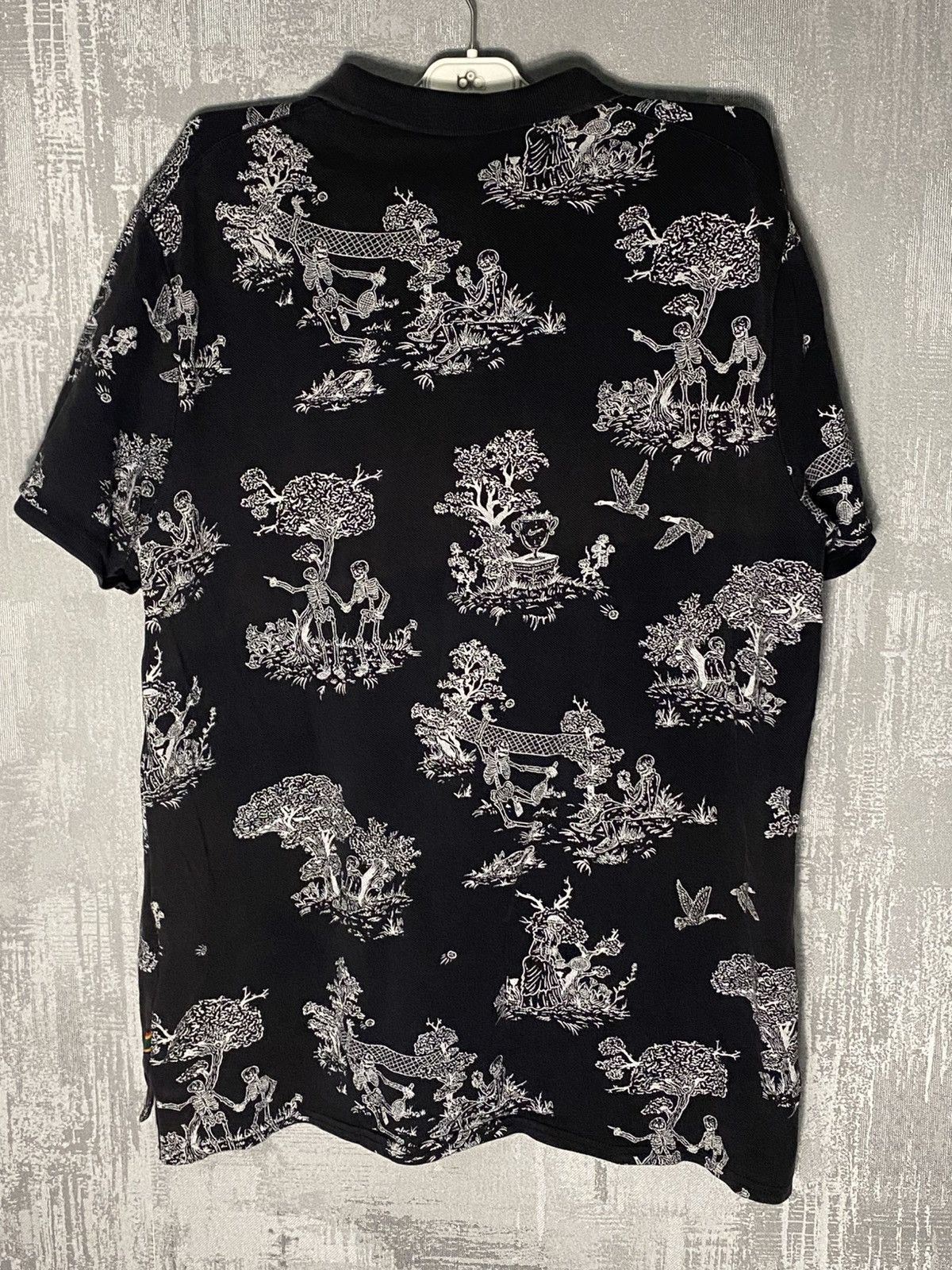 Nike Vintage Nike Court Tennis Shirt Polo Ex Con Skeleton Toile Size US L / EU 52-54 / 3 - 2 Thumbnail