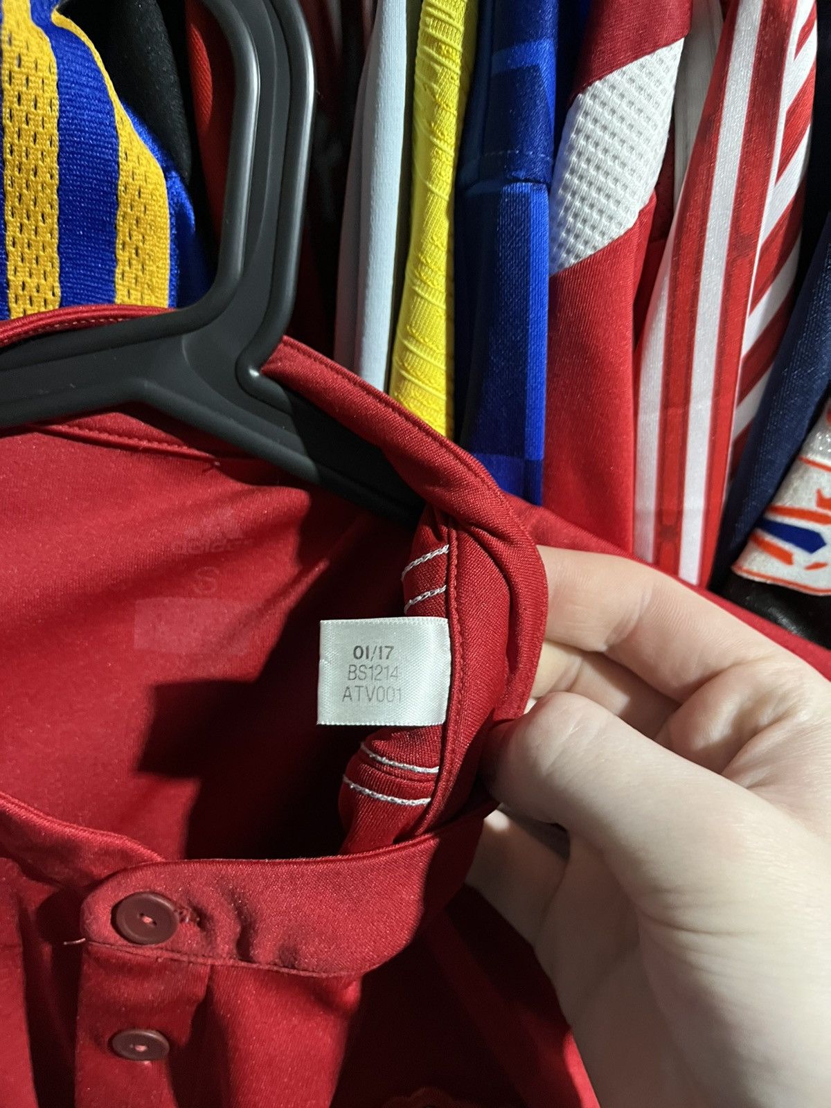 Adidas Adidas Manchester United 2017/18 Home Soccer Jersey Size US S / EU 44-46 / 1 - 9 Thumbnail