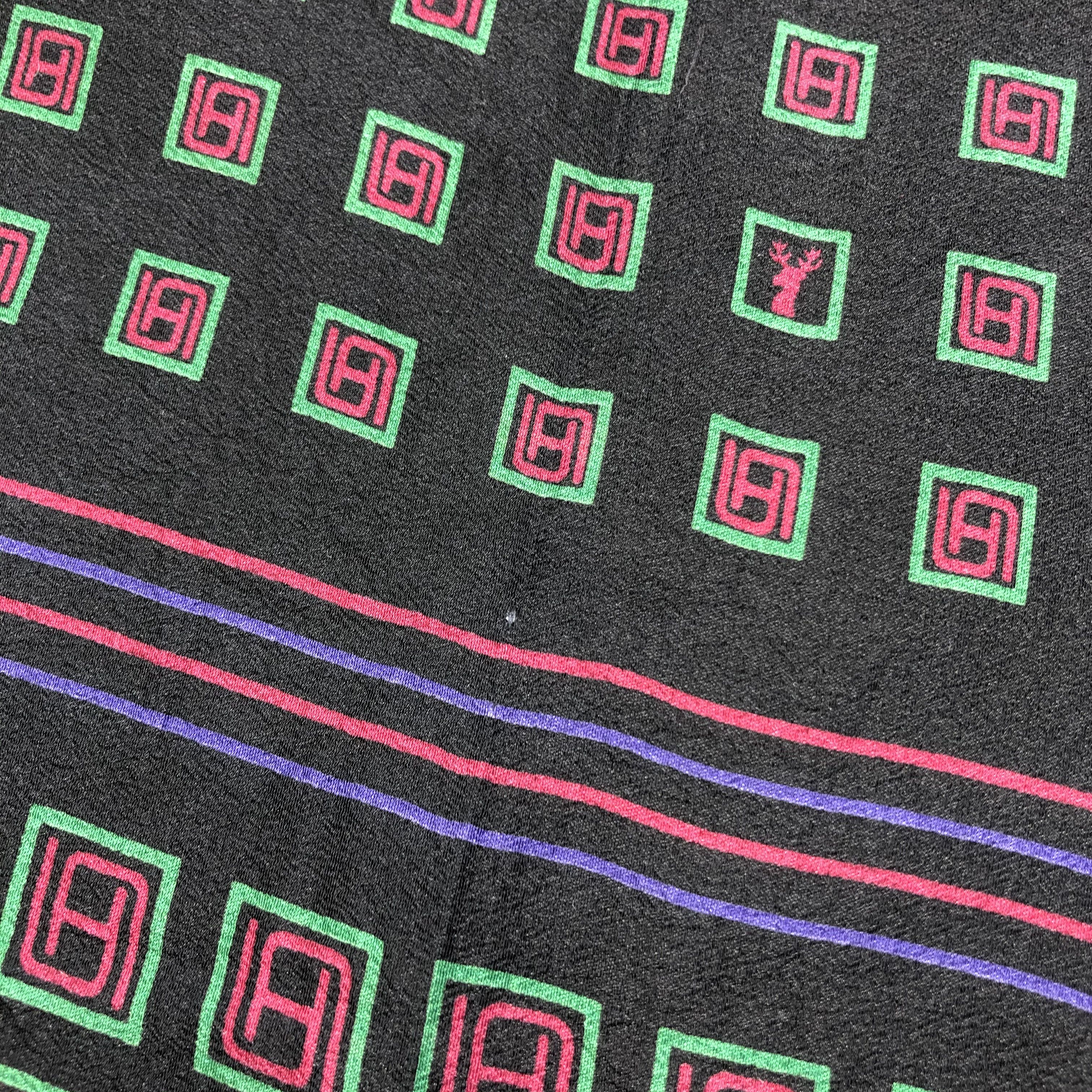 Vintage Vintage David Hicks Silk Scarf Size ONE SIZE - 5 Thumbnail