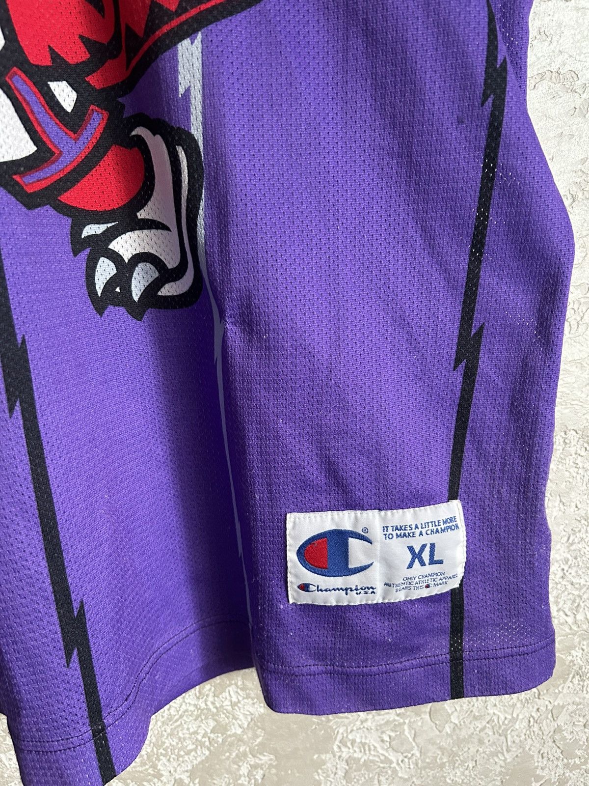 Champion Damon Stoudamire #20 Toronto Raptors NBA Champion Jersey Size US XL / EU 56 / 4 - 5 Thumbnail