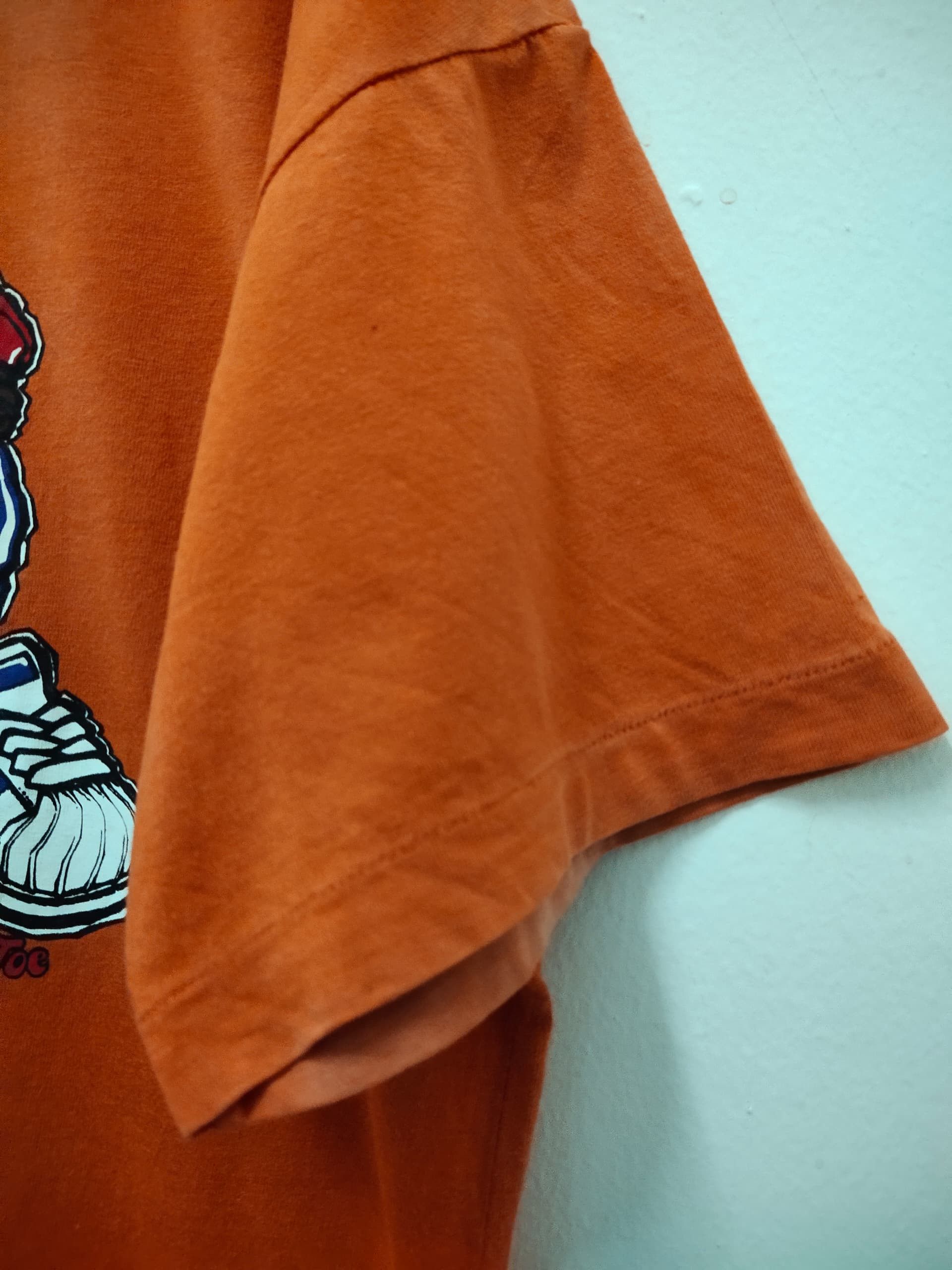 Adidas Vintage 90s Adidas Shell Toe hip hop dj rave skate tees Size US M / EU 48-50 / 2 - 3 Thumbnail
