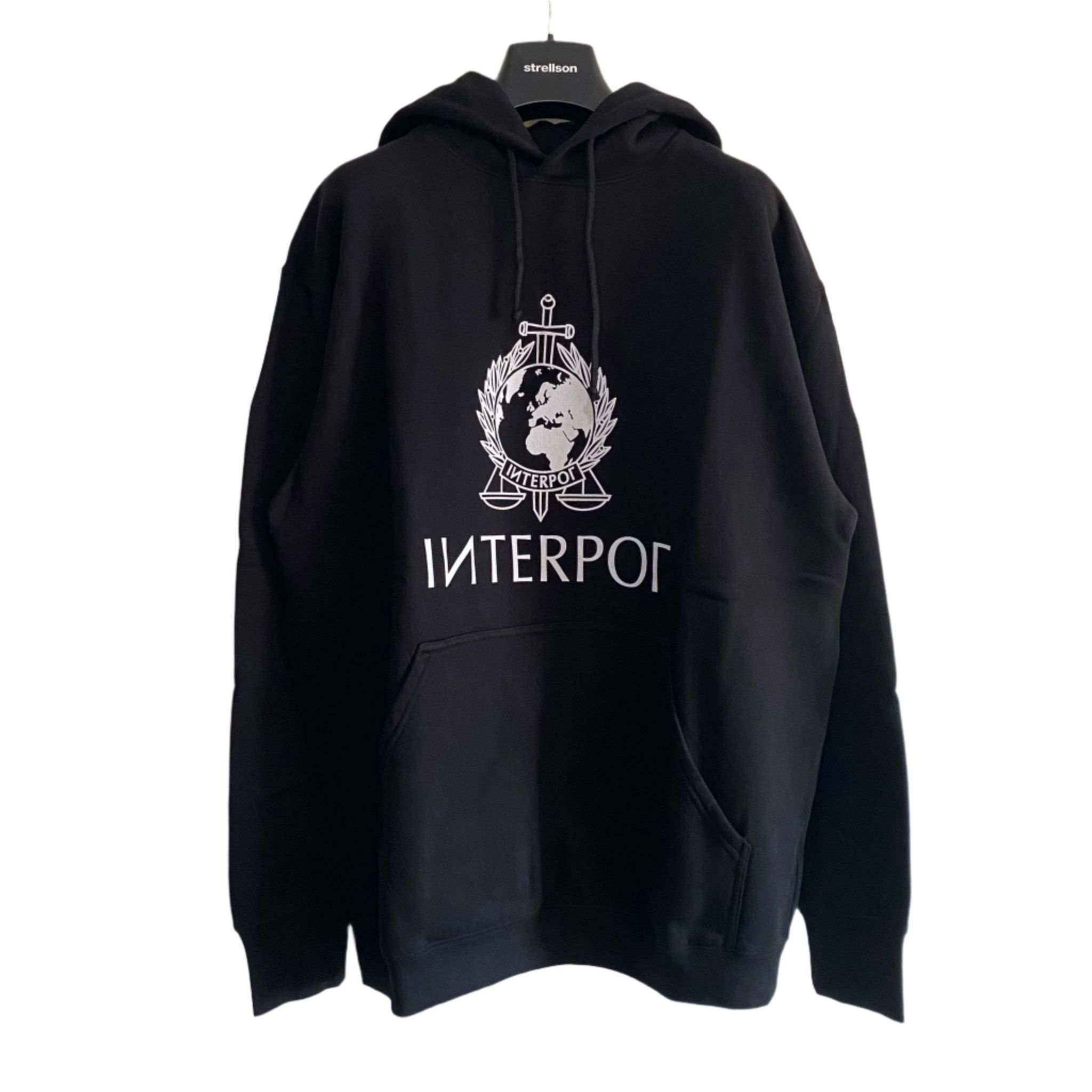 VETEMENTS RUSSIAN IDOL 2019 パーカー ブラック Vetements Vetements Russian Idol Oversized Black Hoodie