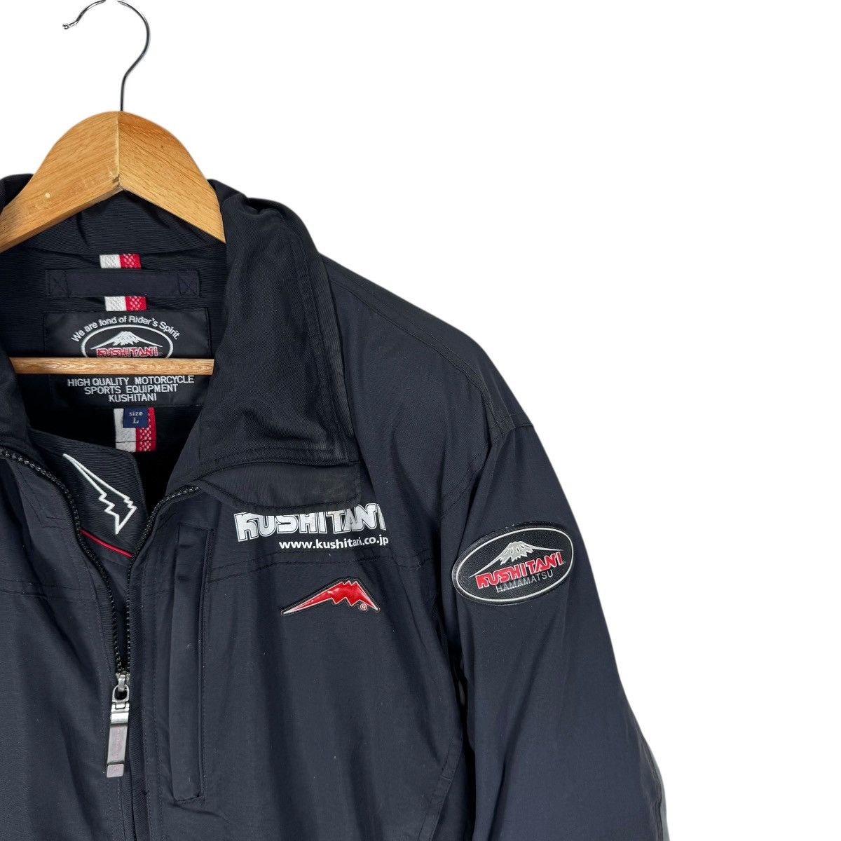 Sports Specialties 🌟KUSHITANI HAMAMATSU BIKERS JACKET Size US L / EU 52-54 / 3 - 4 Thumbnail