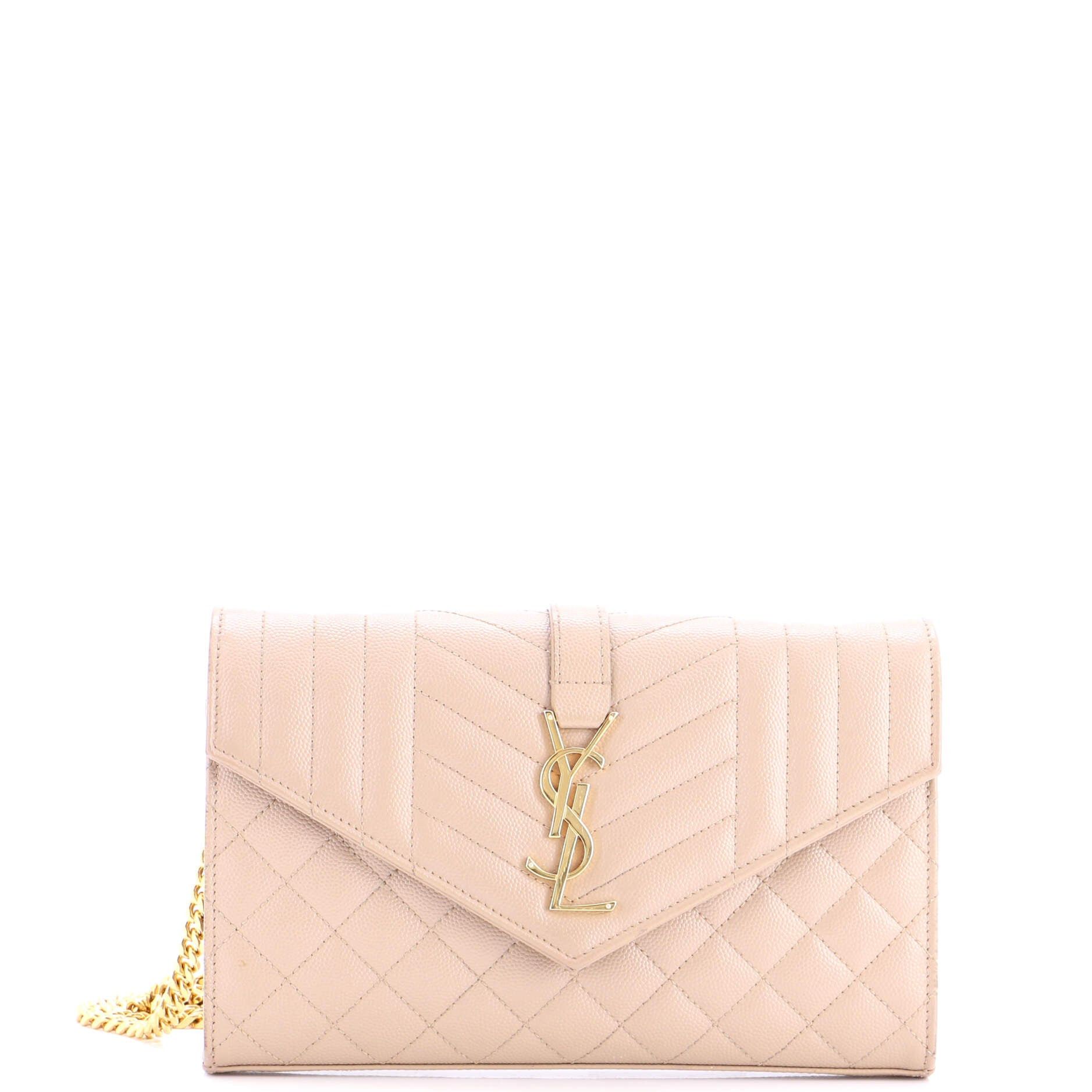 Saint Laurent Paris Classic Monogram Chain Wallet Size ONE SIZE - 1 Thumbnail