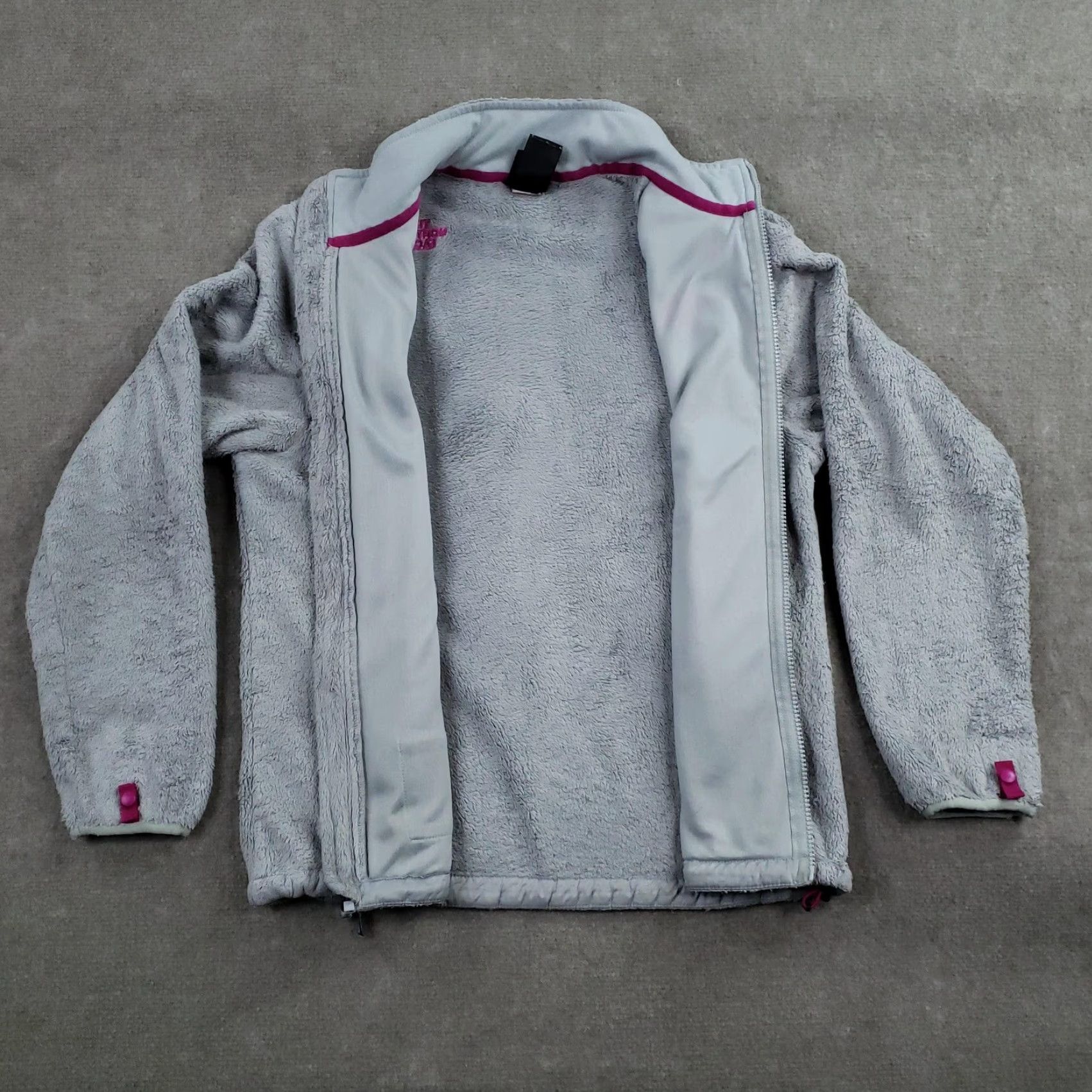 The North Face The North Face Jacket Womens M Gray Fleece Full Zip Pockets Z Size M / US 6-8 / IT 42-44 - 6 Thumbnail