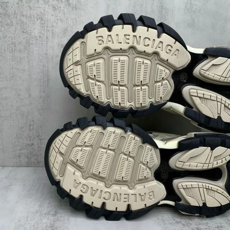 Balenciaga Balenciaga Track Sneakers in Milk Tea Color-2505 Size US 5 / IT 35 - 8 Thumbnail