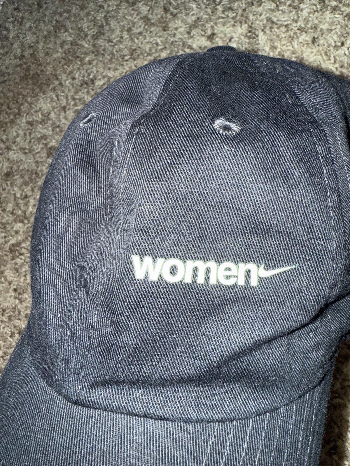 Nike Nike Women’s Heritage86 WomenSwoosh Black Hat Size ONE SIZE - 7 Thumbnail