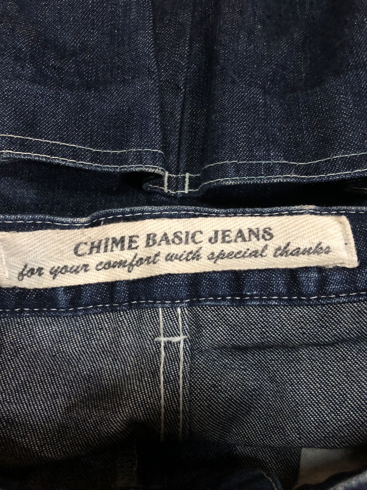 If Six Was Nine × Japanese Brand × Le Grande Bleu (L.G.B.) Chime Basic Jeans High Waist Monkey back pocket Denim Pants Size 28" / US 6 / IT 42 - 3 Thumbnail