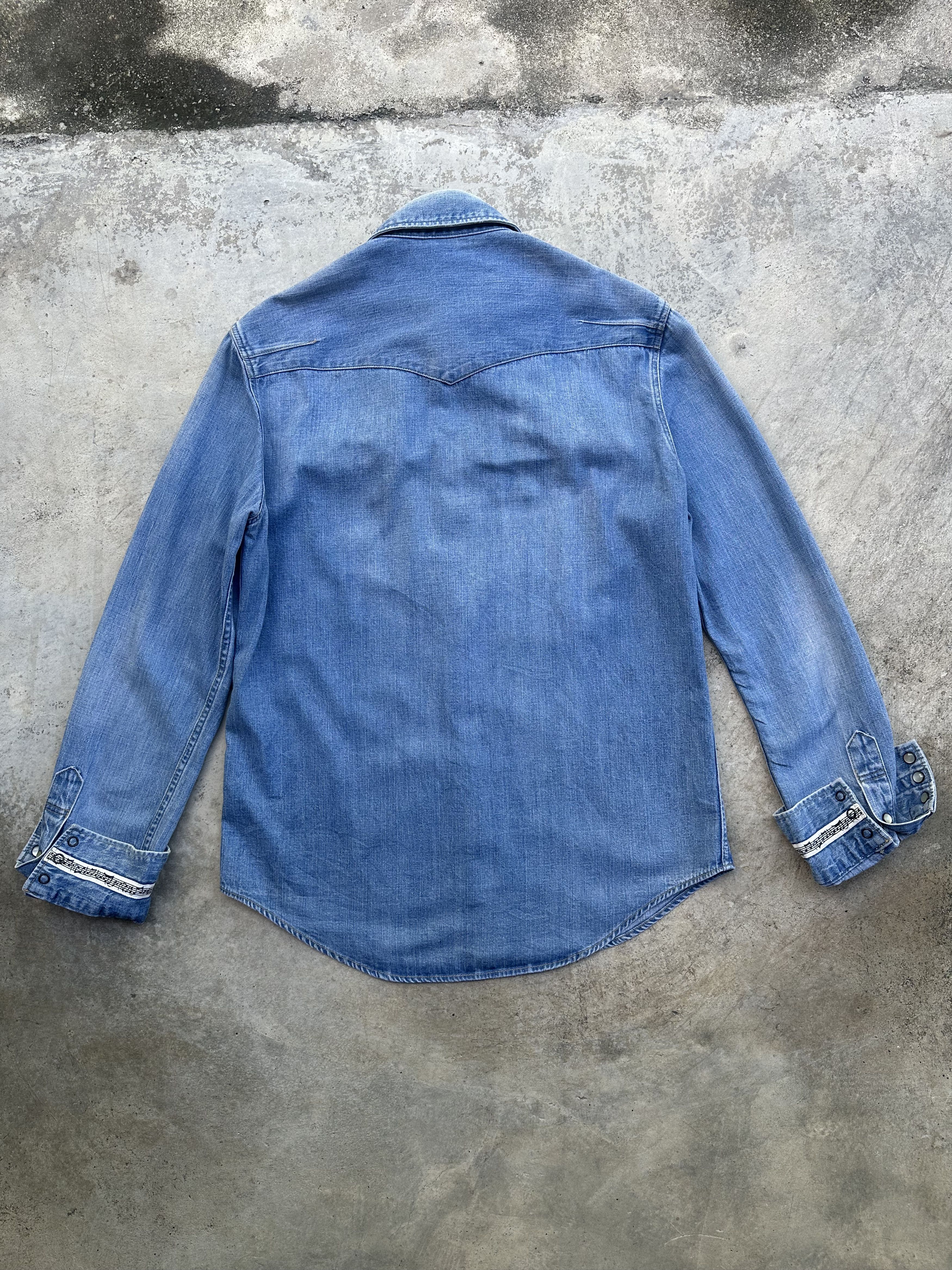 Number (N)ine Takahiromiyashita The Soloist Number Nine Denim Snap Button Size US L / EU 52-54 / 3 - 3 Thumbnail