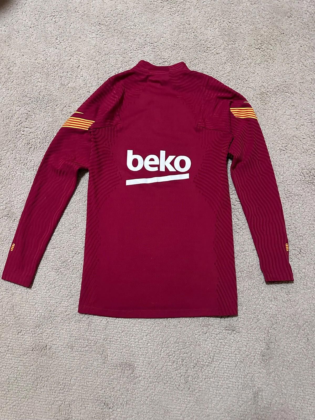 Nike BARCELONA NIKE 2020/2021 FOOTBALL SOCCER TRAINING TRACK TOP Size US S / EU 44-46 / 1 - 8 Thumbnail