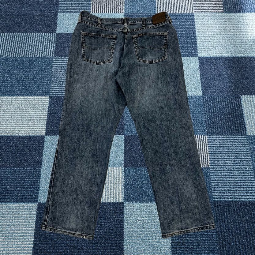 Lee Mens Lee Jeans 36X29 Straight Leg Relaxed Fit Cotton Denim Pants Blue GOOD Size US 36 / EU 52 - 1 Thumbnail