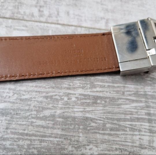 Gucci Gucci double side leather belt Size ONE SIZE - 6 Thumbnail